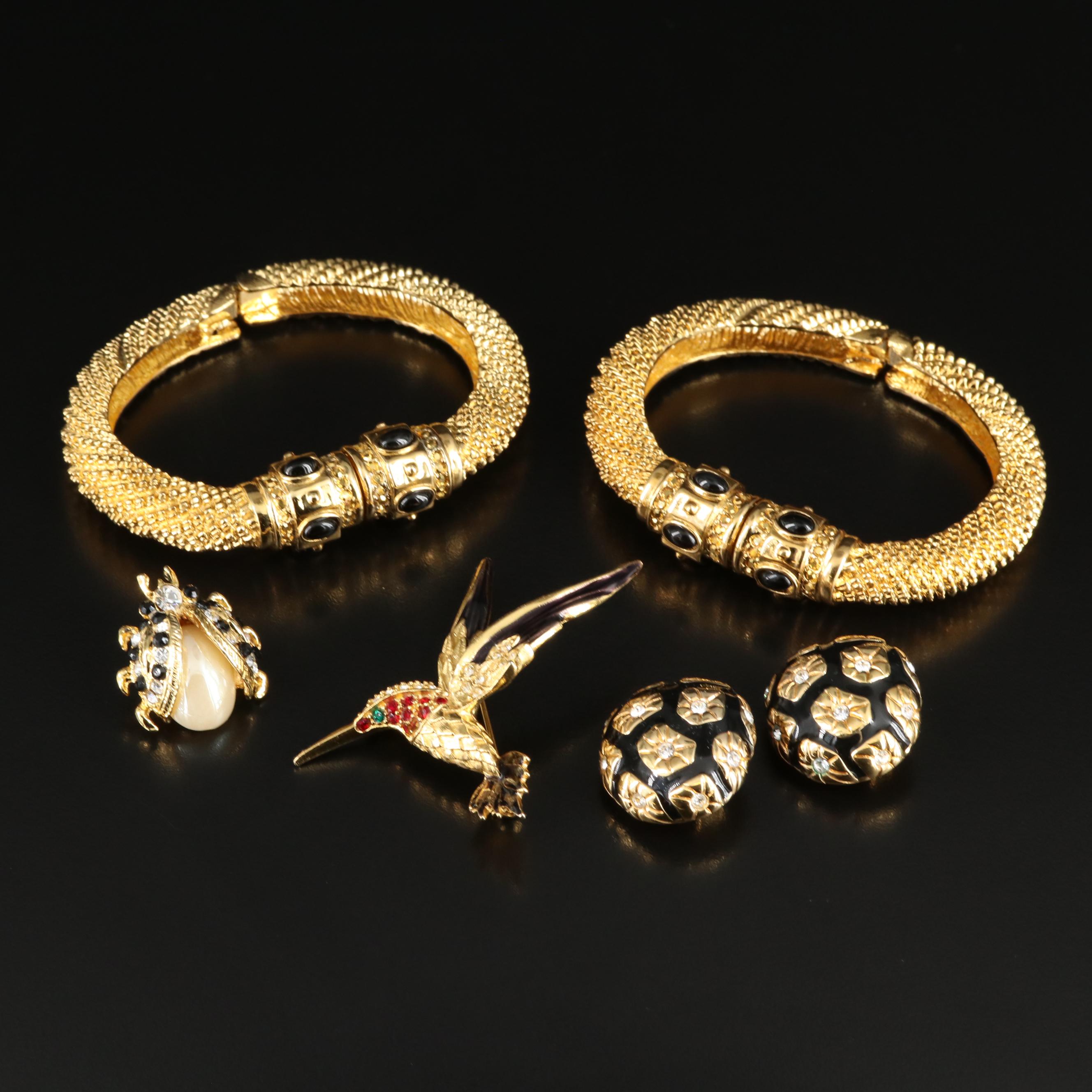 Designer Costume Collection Including Boucher, St. John and Swarovski.