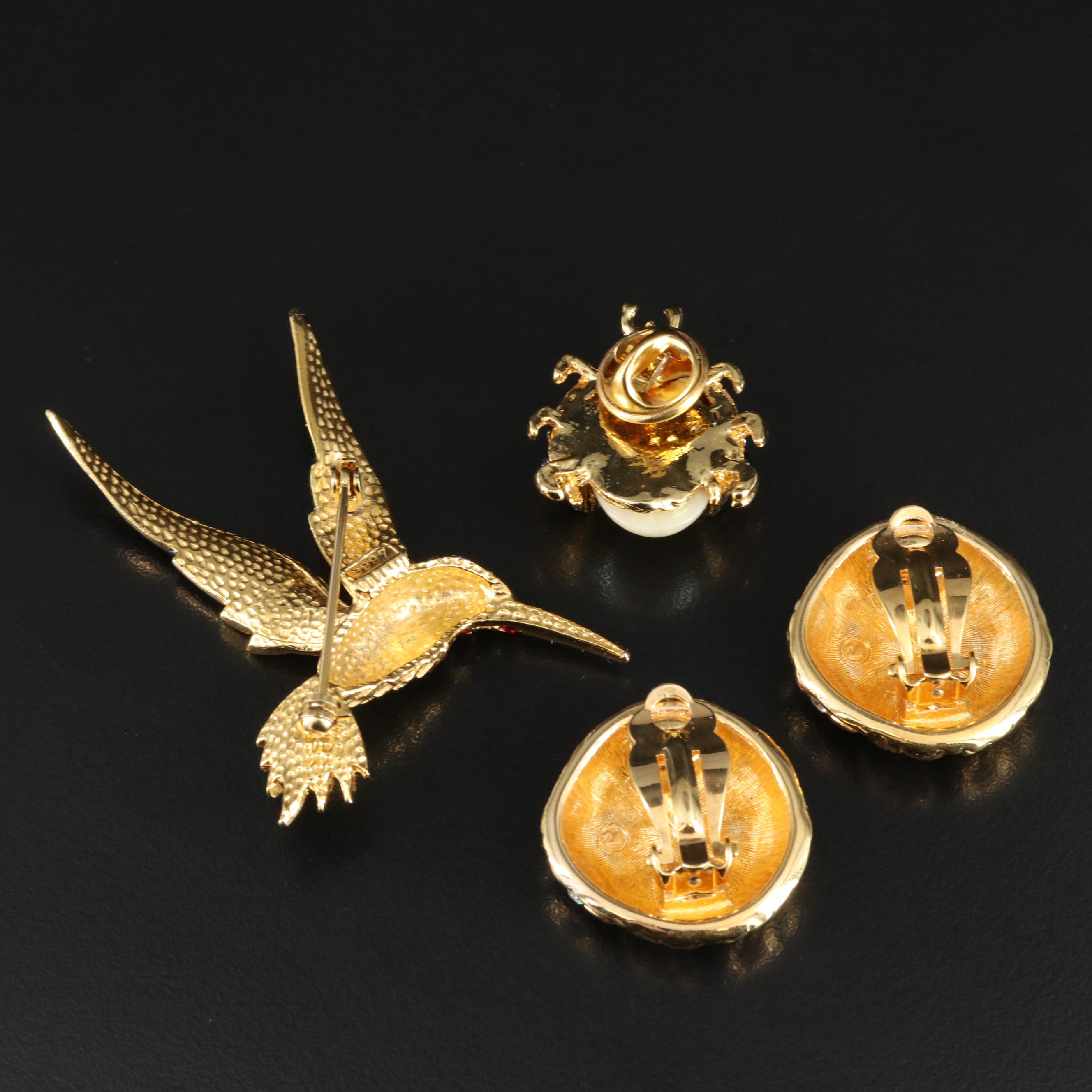 Designer Costume Collection Including Boucher, St. John and Swarovski.