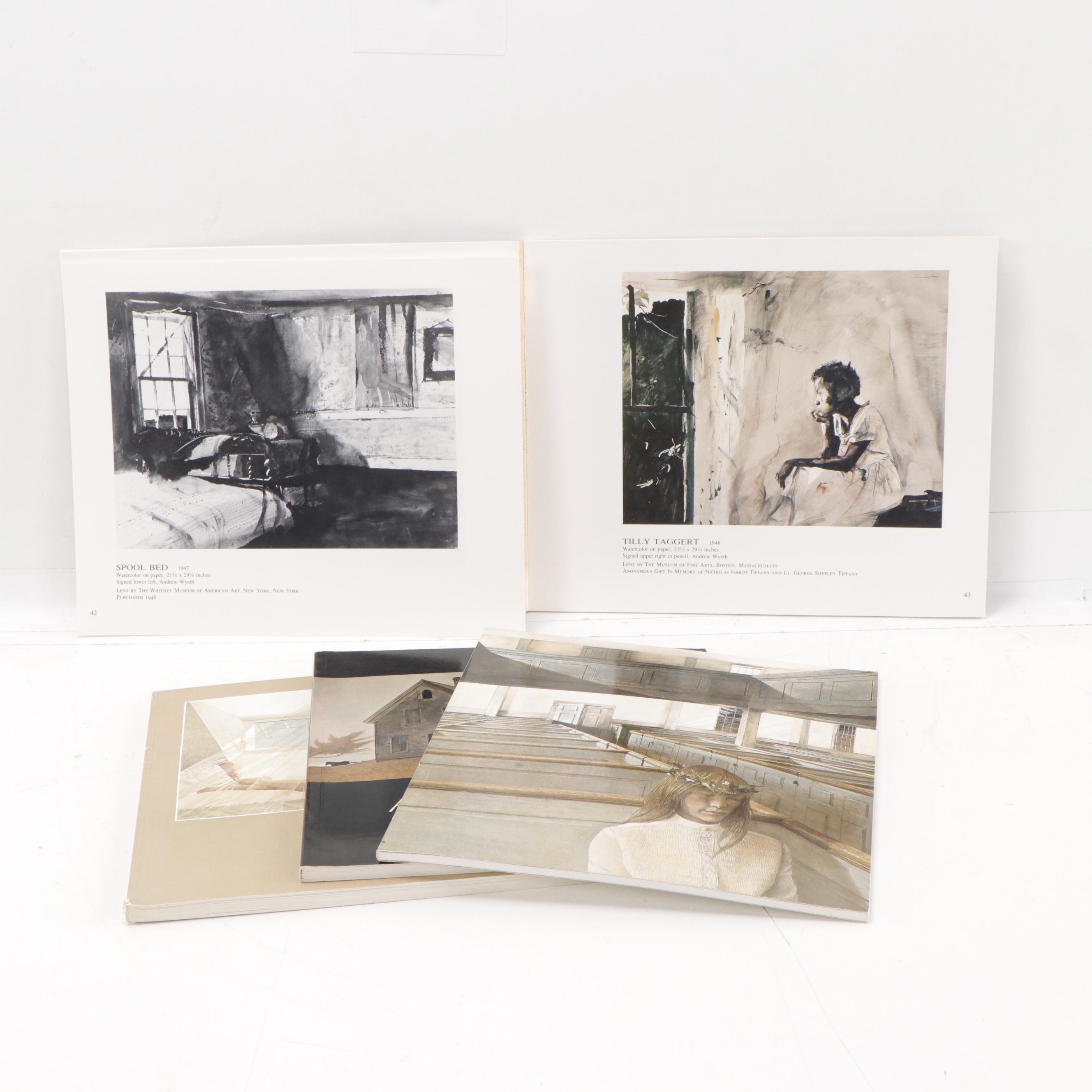 Andrew Wyeth Exhibition Posters and Catalogs