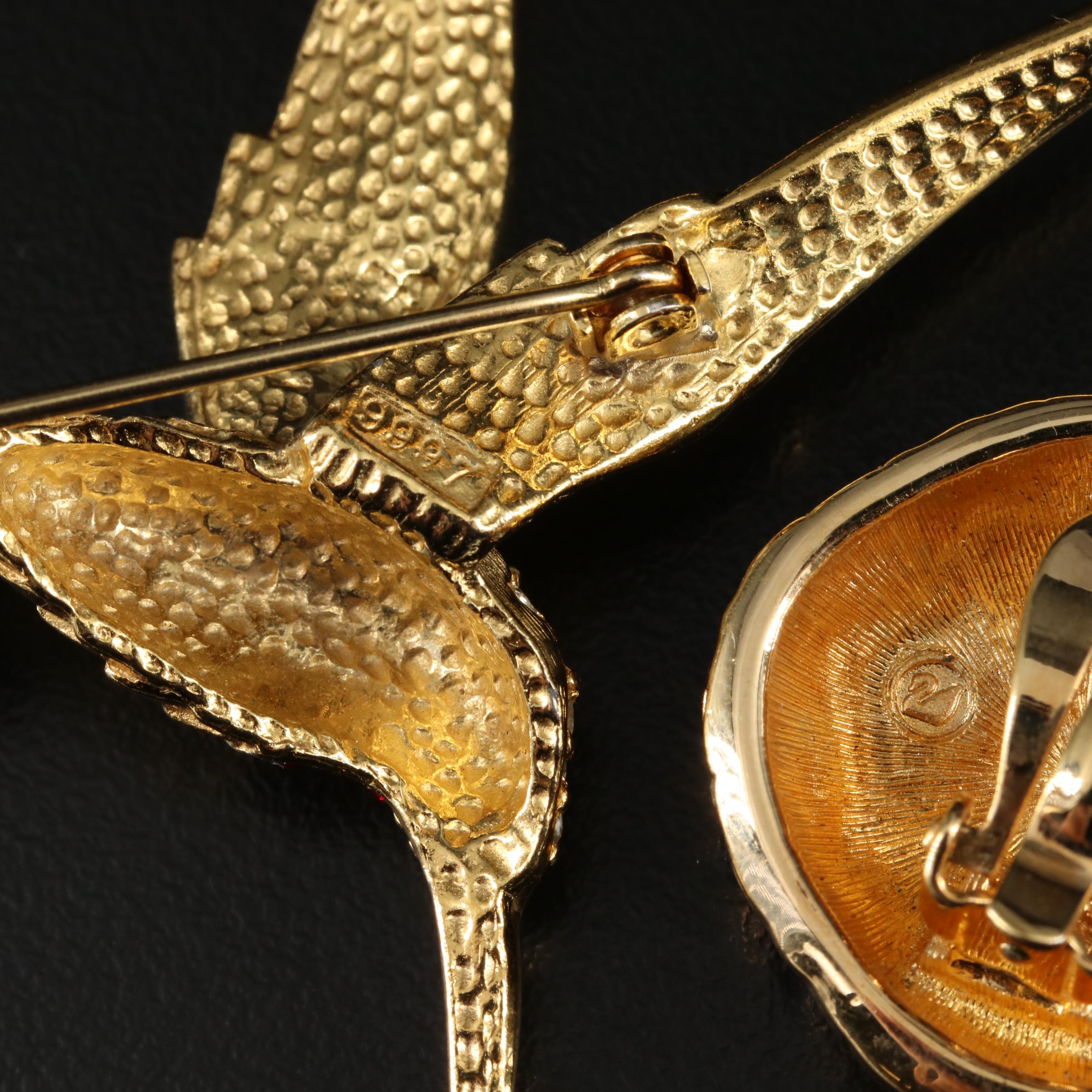 Designer Costume Collection Including Boucher, St. John and Swarovski.