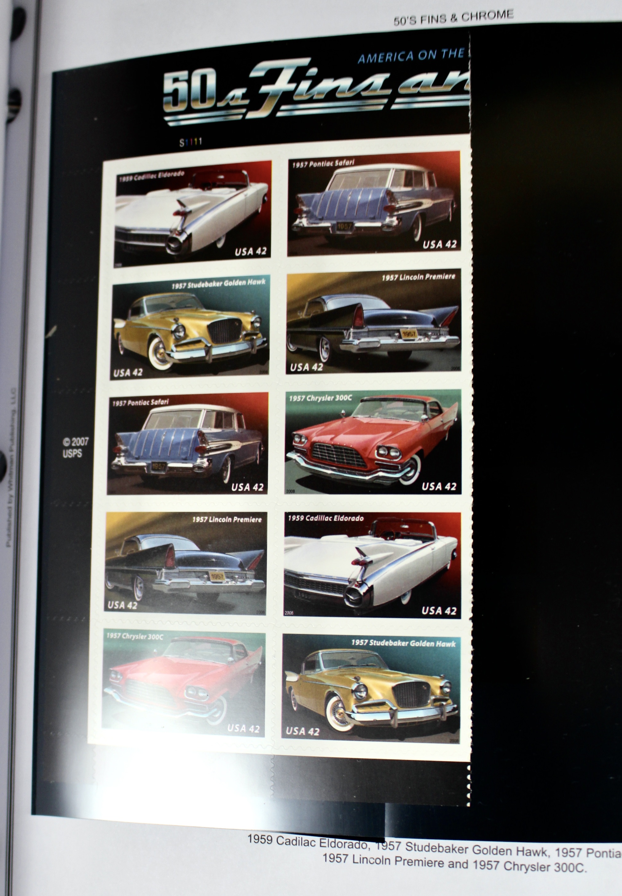 Mint Condition U.S. Postage Stamp Plate Blocks, 1999 to 2009