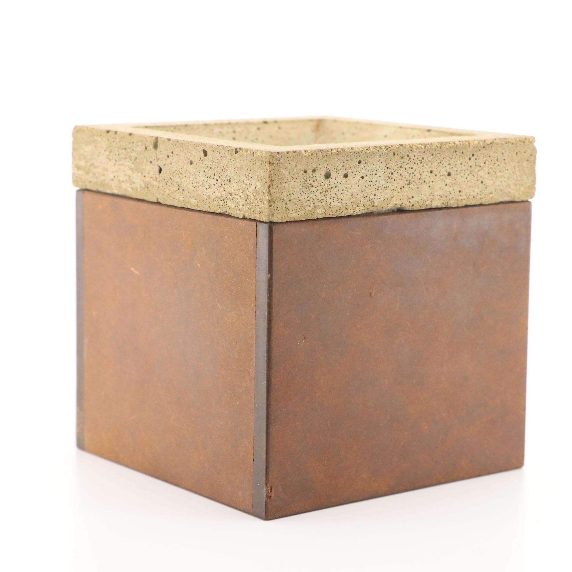 Mixed Media Light Box Sculpture