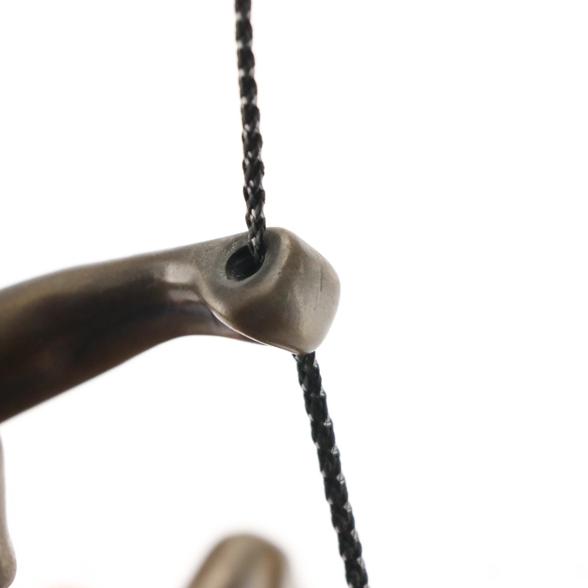 Roberto Gutierrez Bronze Sculpture of Wall Climber "Climber II"