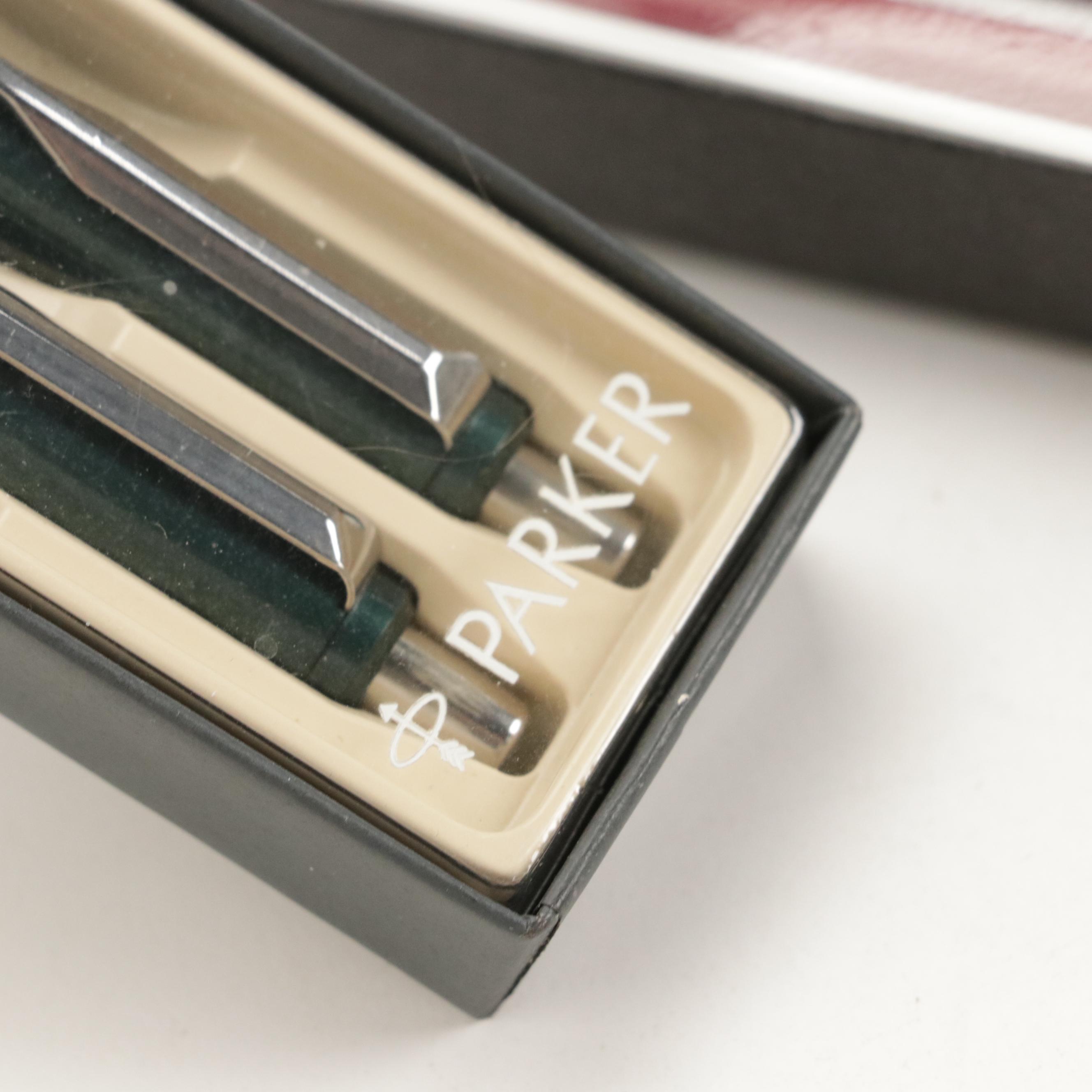 Parker "Insignia" and "Jotter" Pen and Pencil Sets and Other Parker Pen