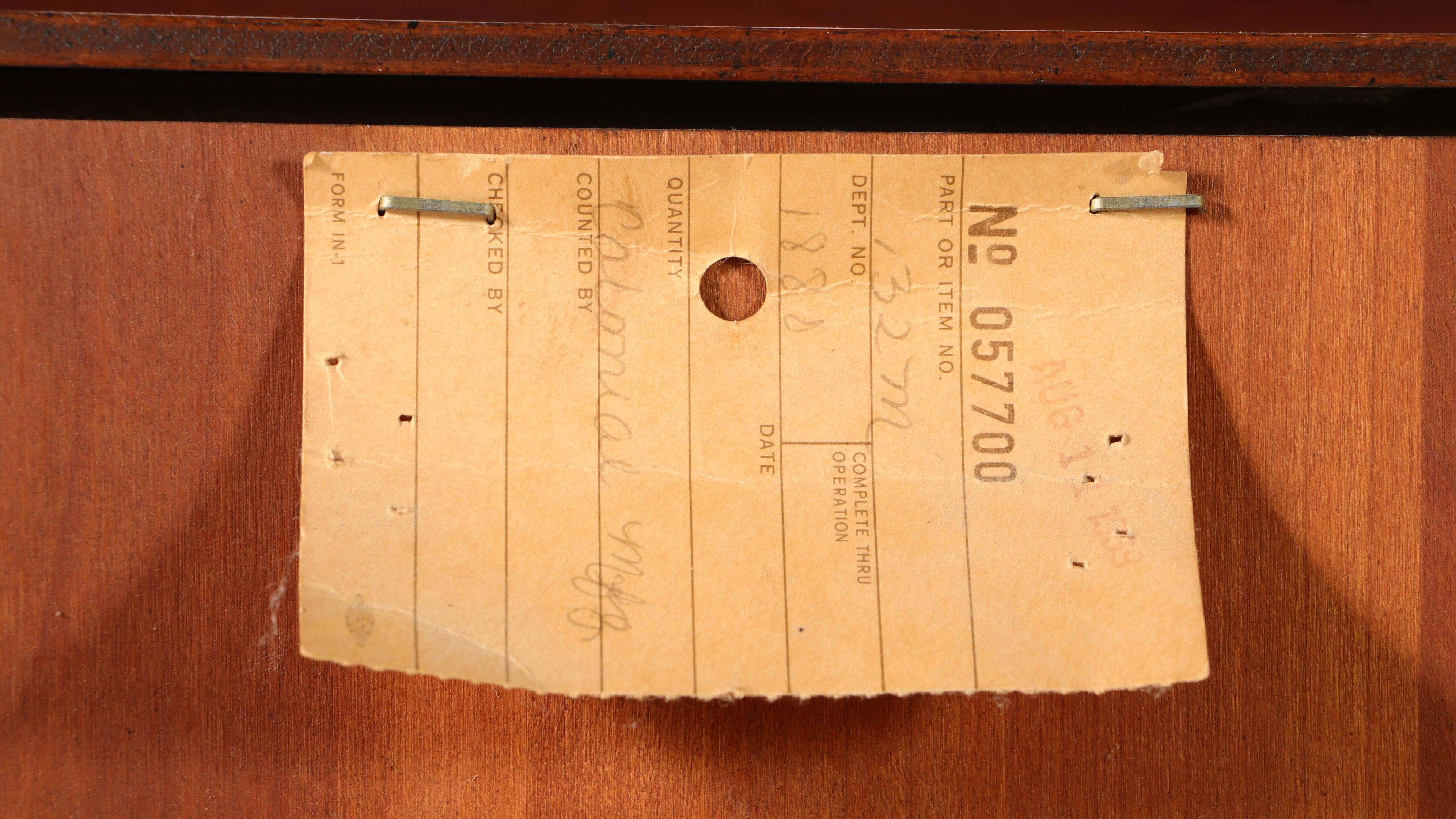 Colonial Mfg. of Zeeland Maple Case Grandmother Clock, Mid to Late 20th Century