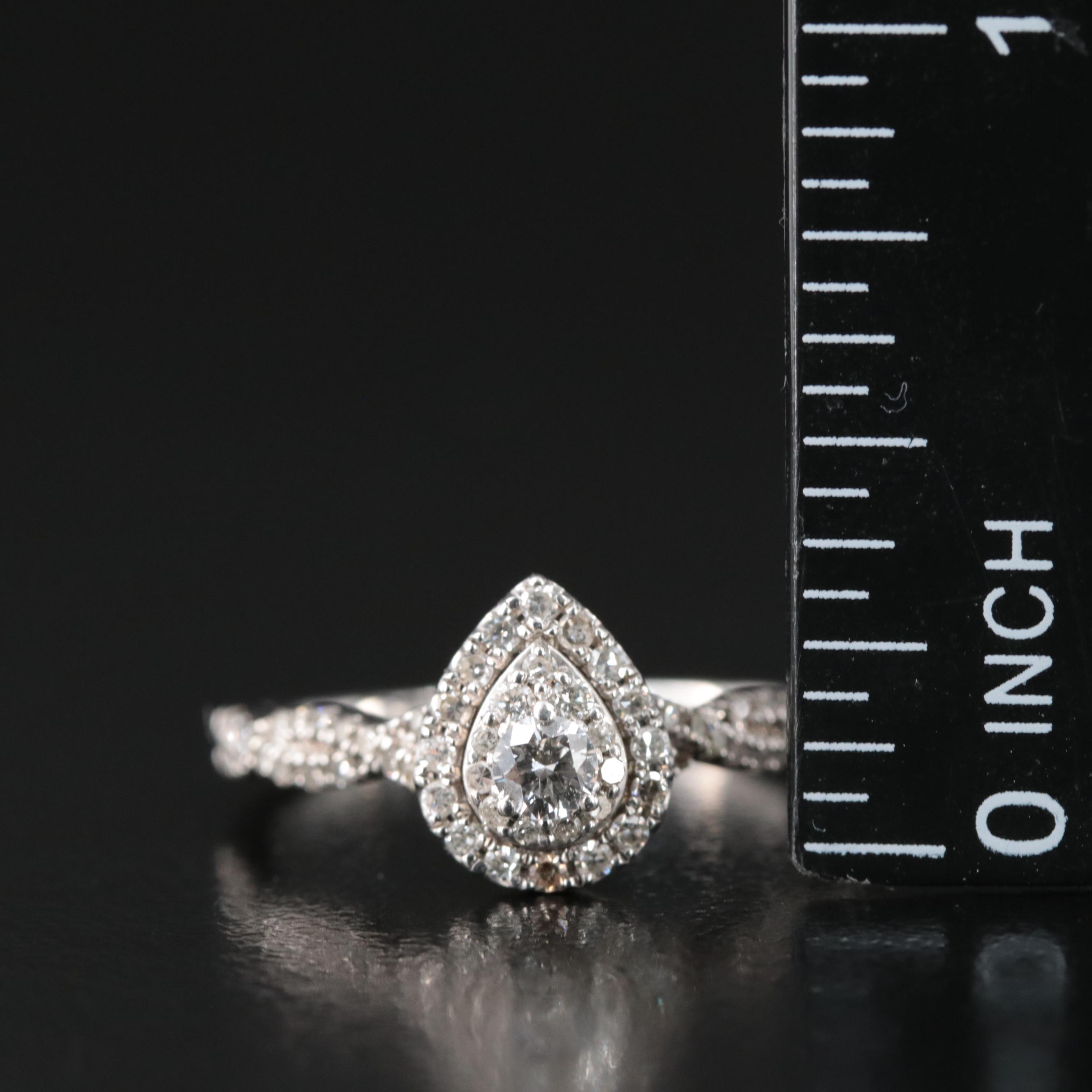 10K 0.48 CTW Diamond Ring