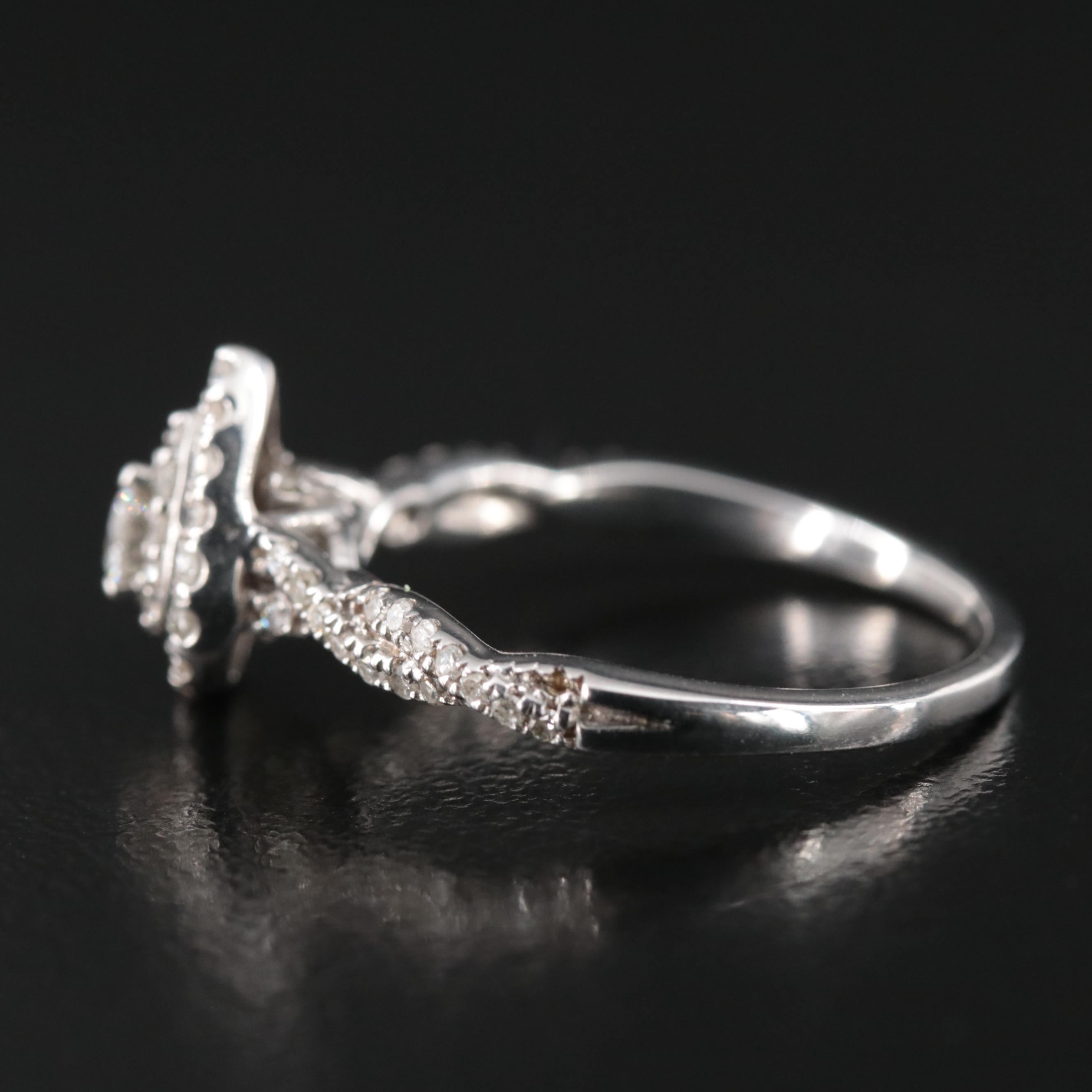 10K 0.48 CTW Diamond Ring