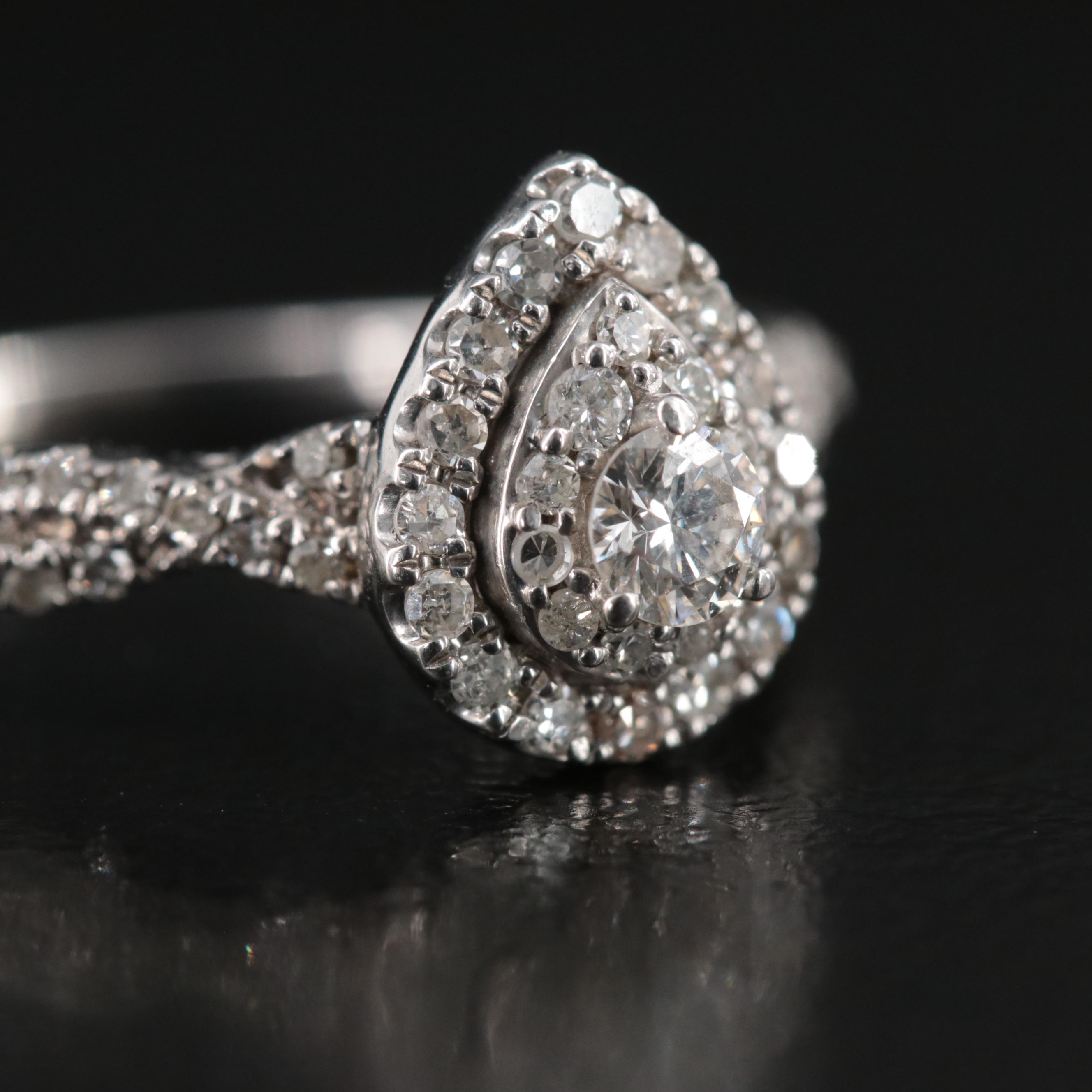 10K 0.48 CTW Diamond Ring
