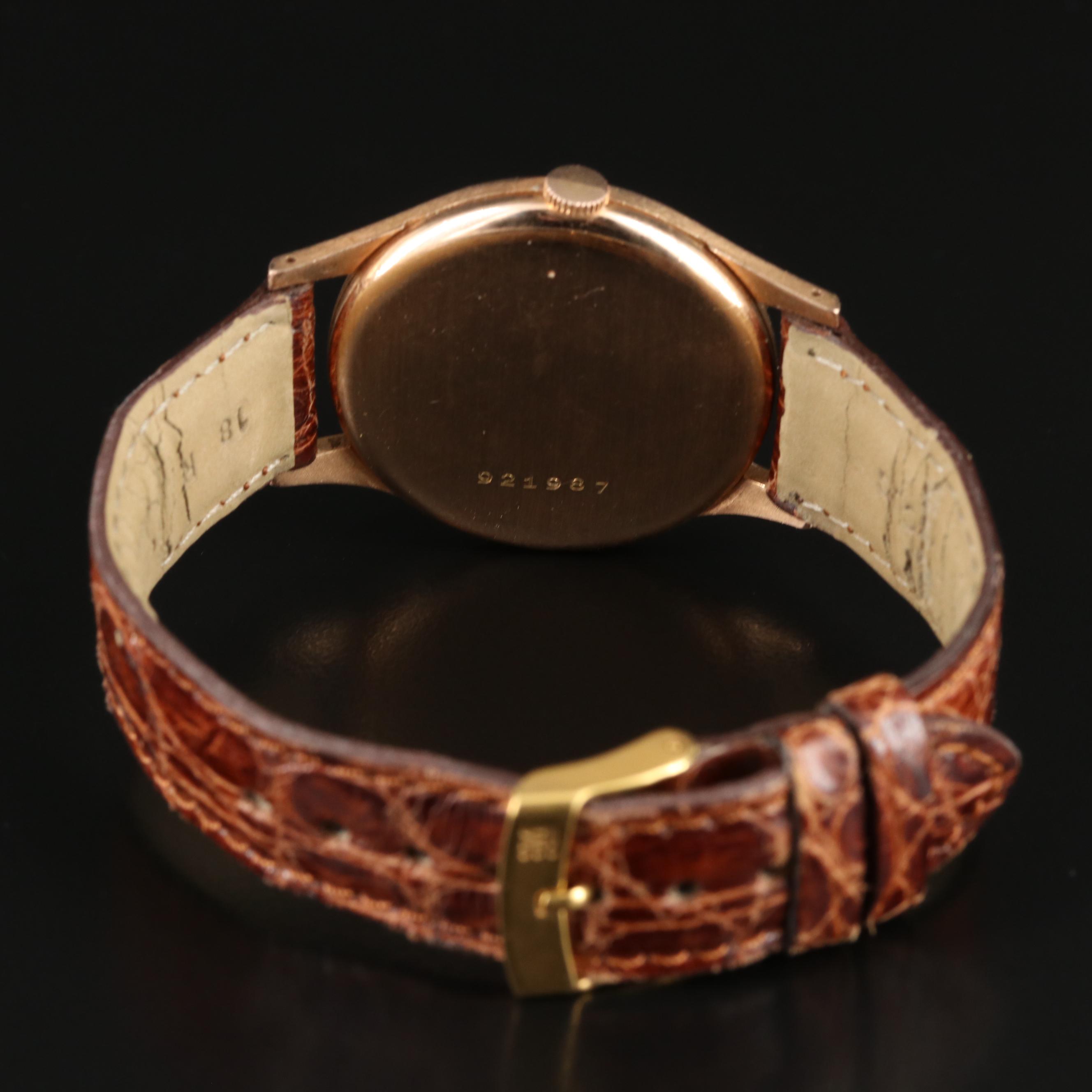 14K Rose Gold Doxa Antimagnetic Watch