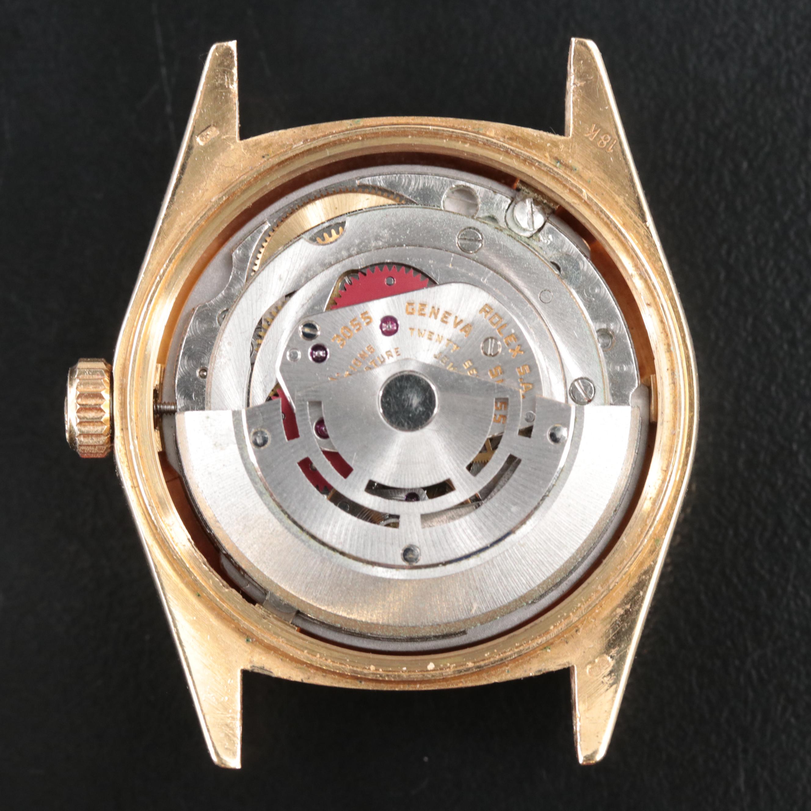 1984 Rolex Day-Date 18K Jubilee Band Watch