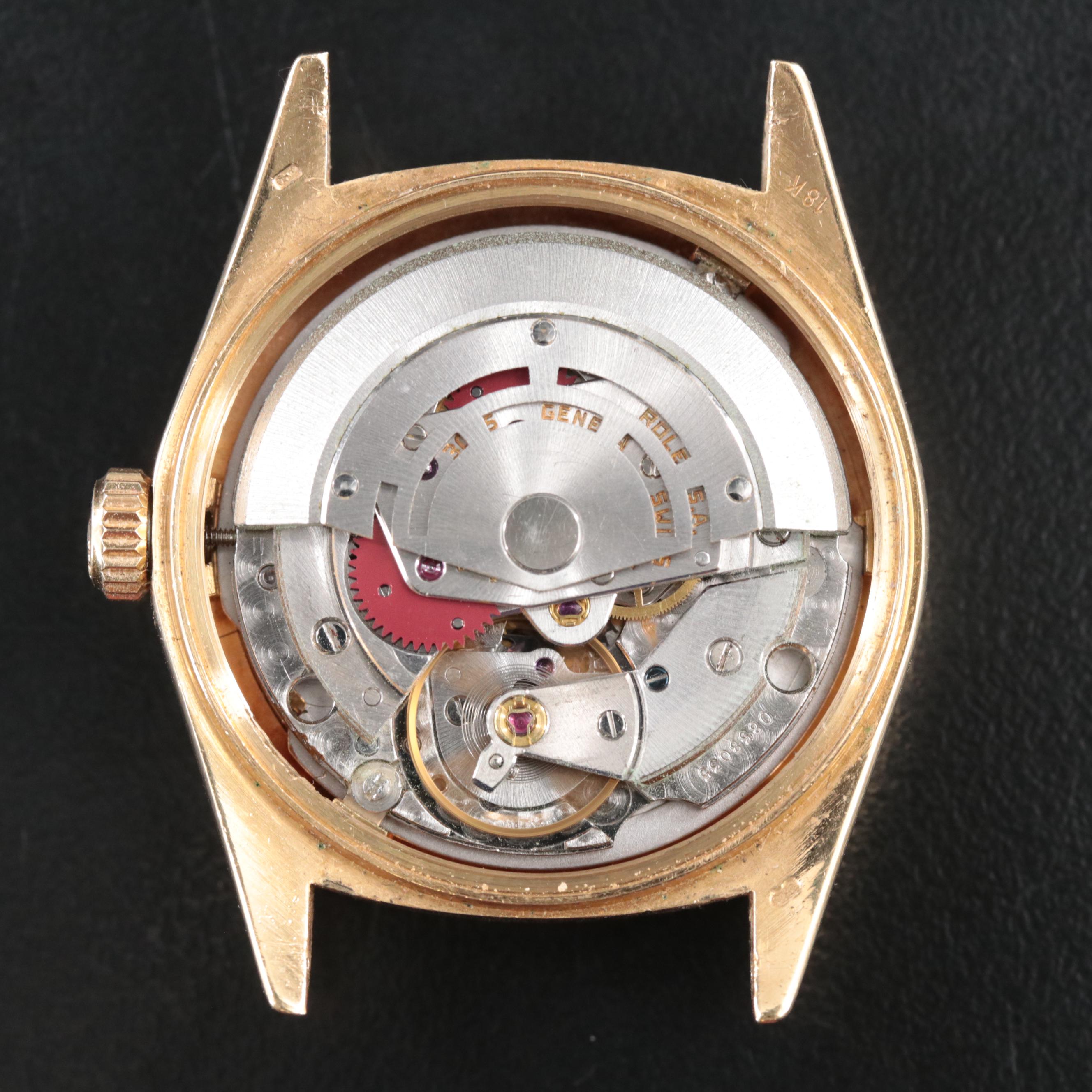 1984 Rolex Day-Date 18K Jubilee Band Watch