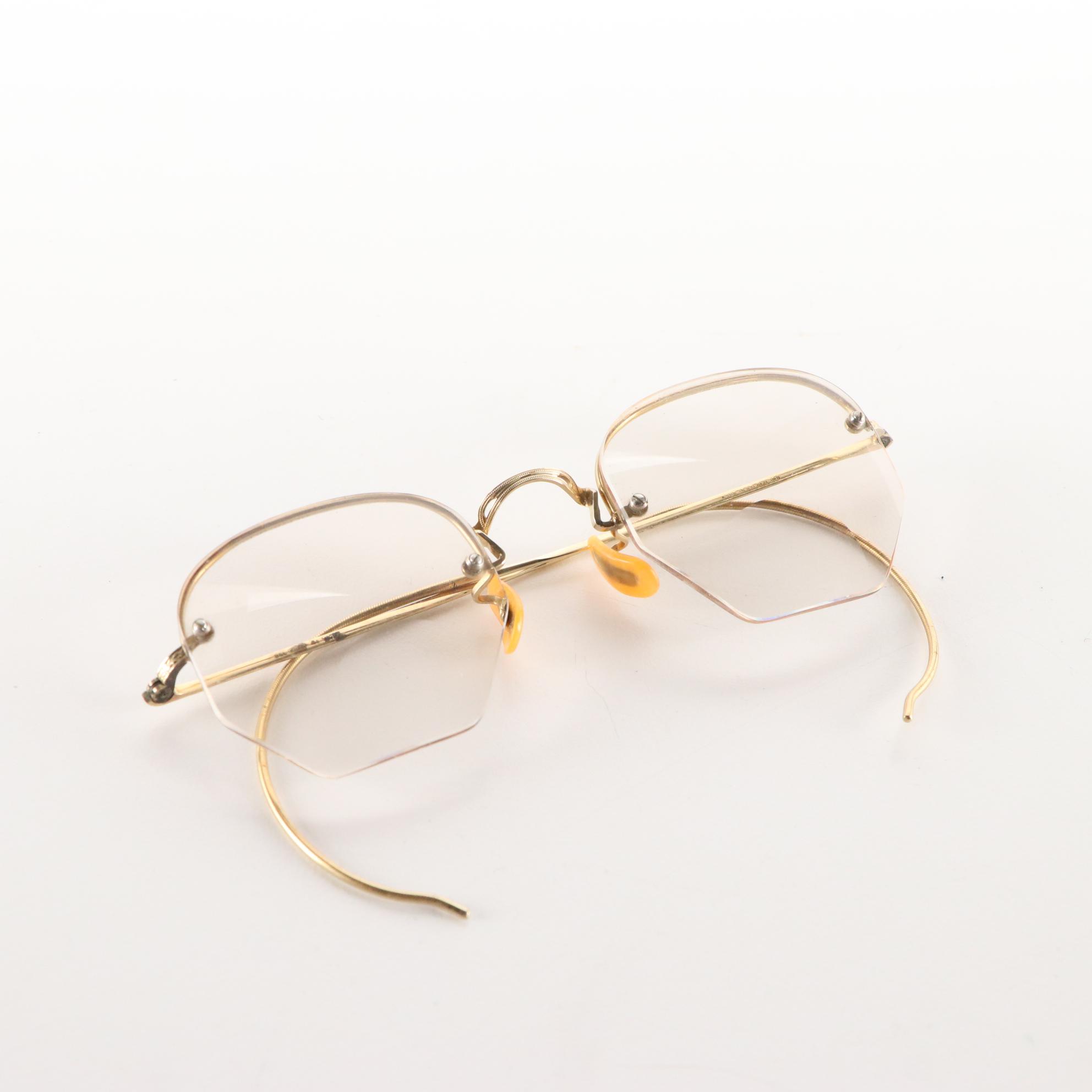 B&L Bausch & Lomb ARCO Gold Filled Prescription Bifocal Eyeglasses and More