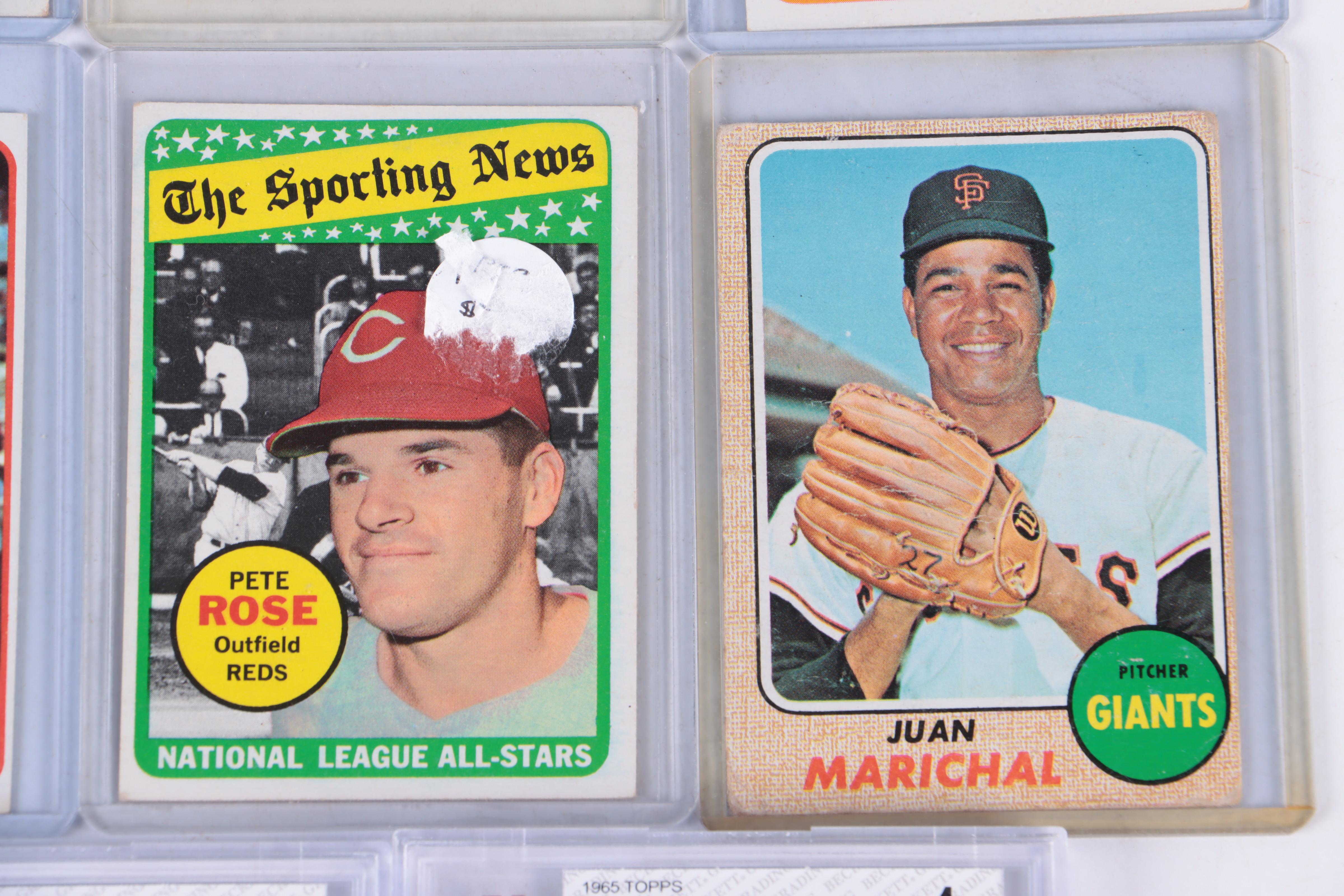 Topps Baseball Cards with Mickey Mantle and Graded Eddie Mathews, 1950s–1980s