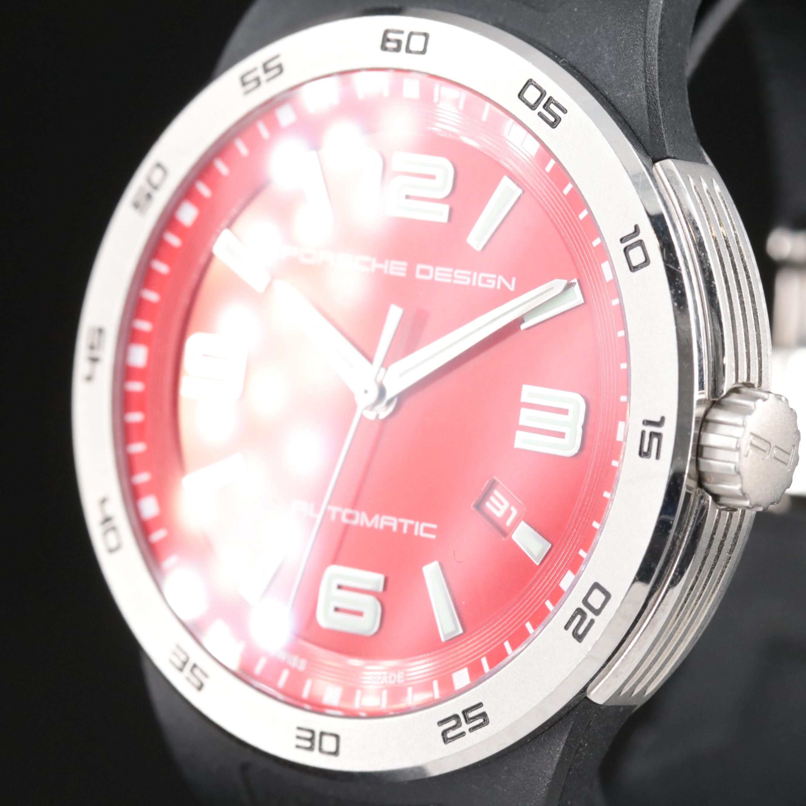 Porsche Design Flat Six Automatic Stainless Steel Watch