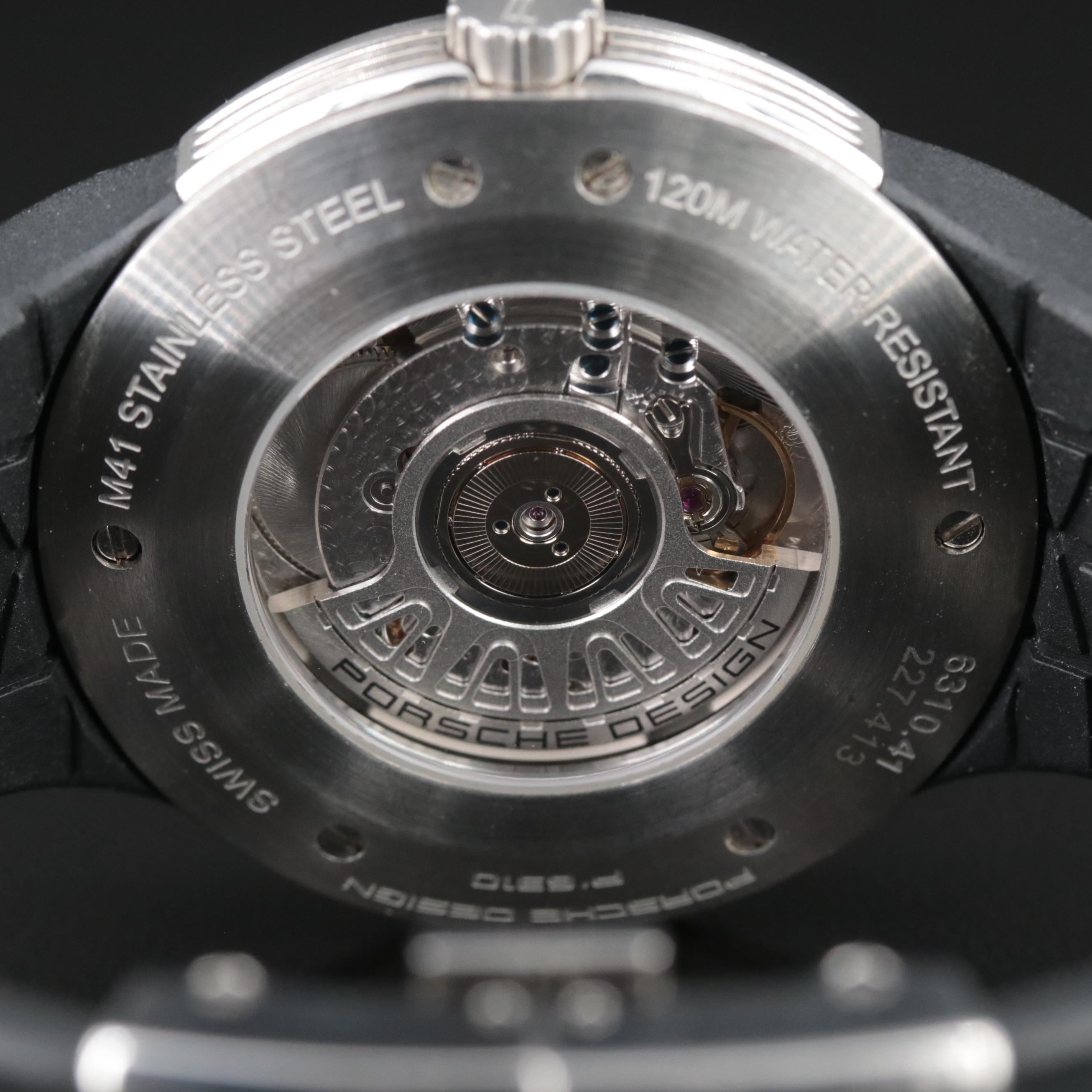 Porsche Design Flat Six Automatic Stainless Steel Watch