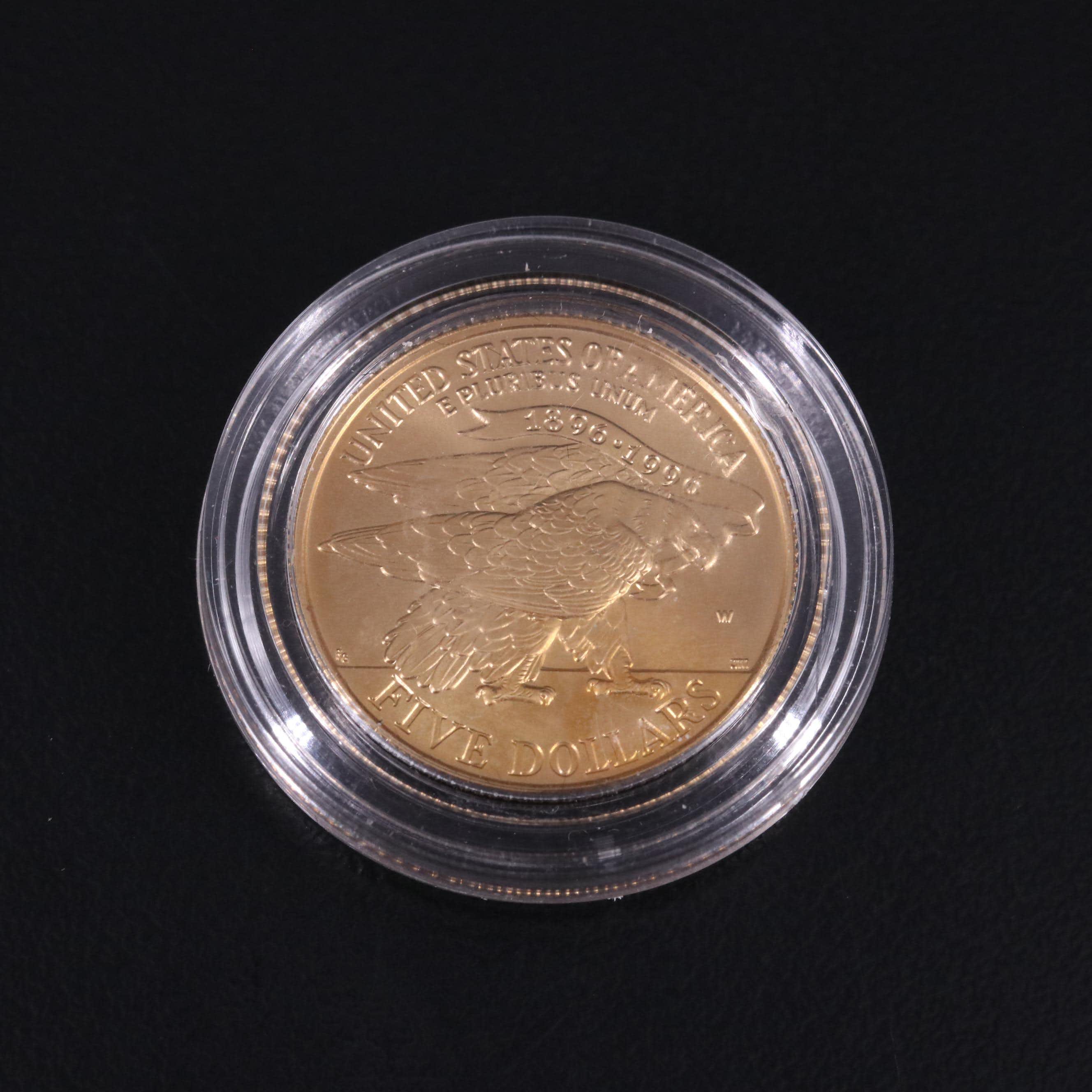 1995 United States Five Dollar Gold Olympic Coin