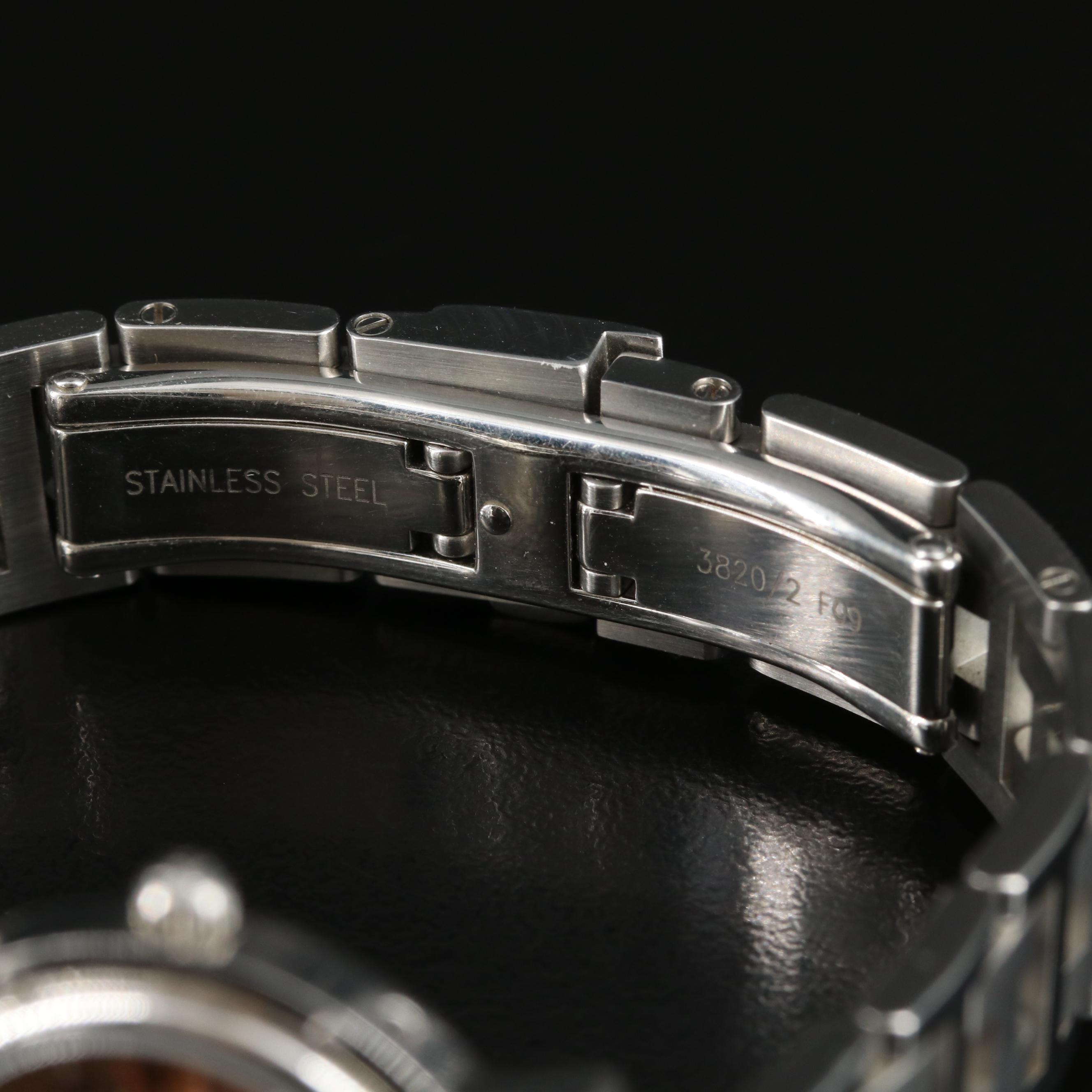 Hermès Clipper Stainless Steel with Date Watch