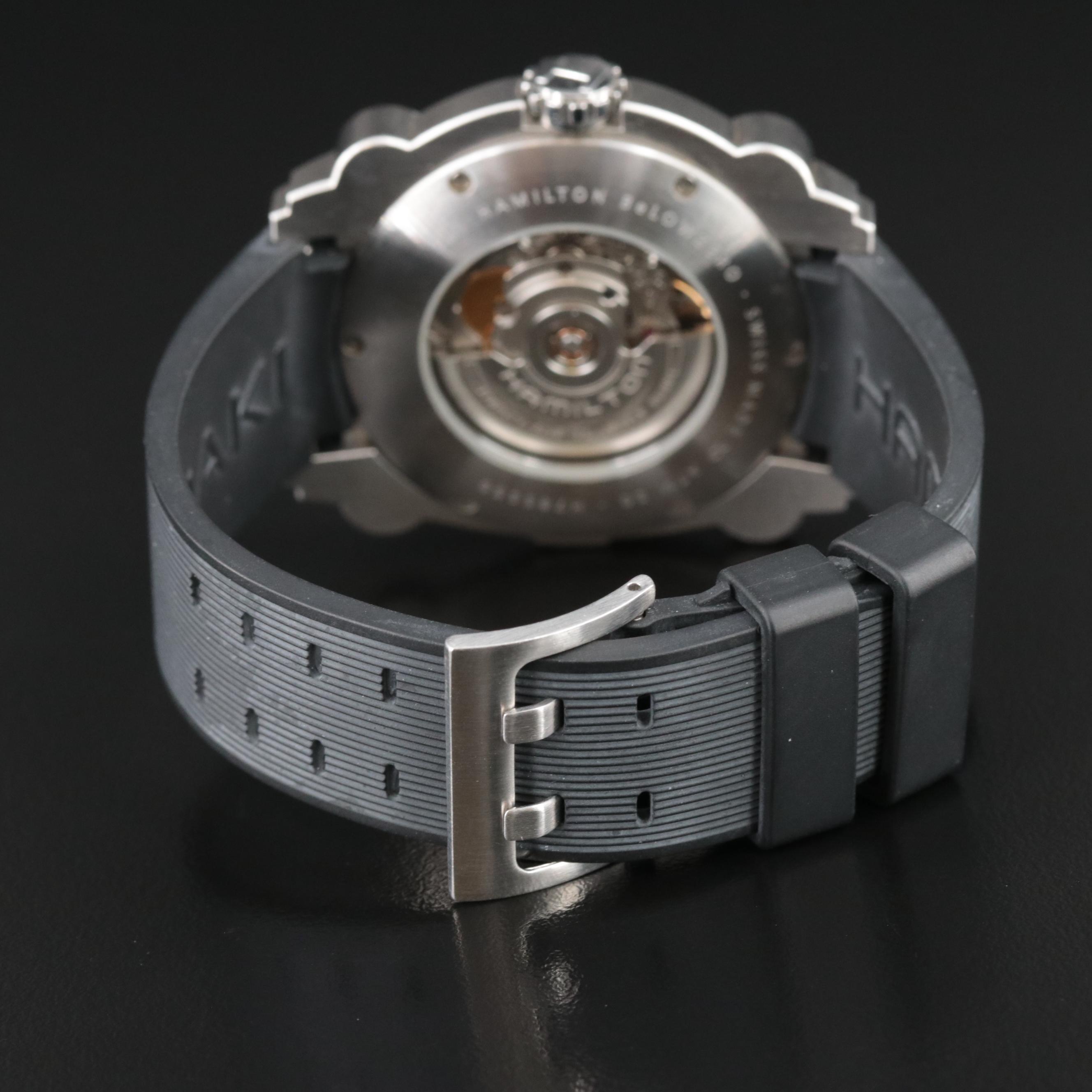 Hamilton Khaki Navy "Below Zero" Stainless Steel Watch