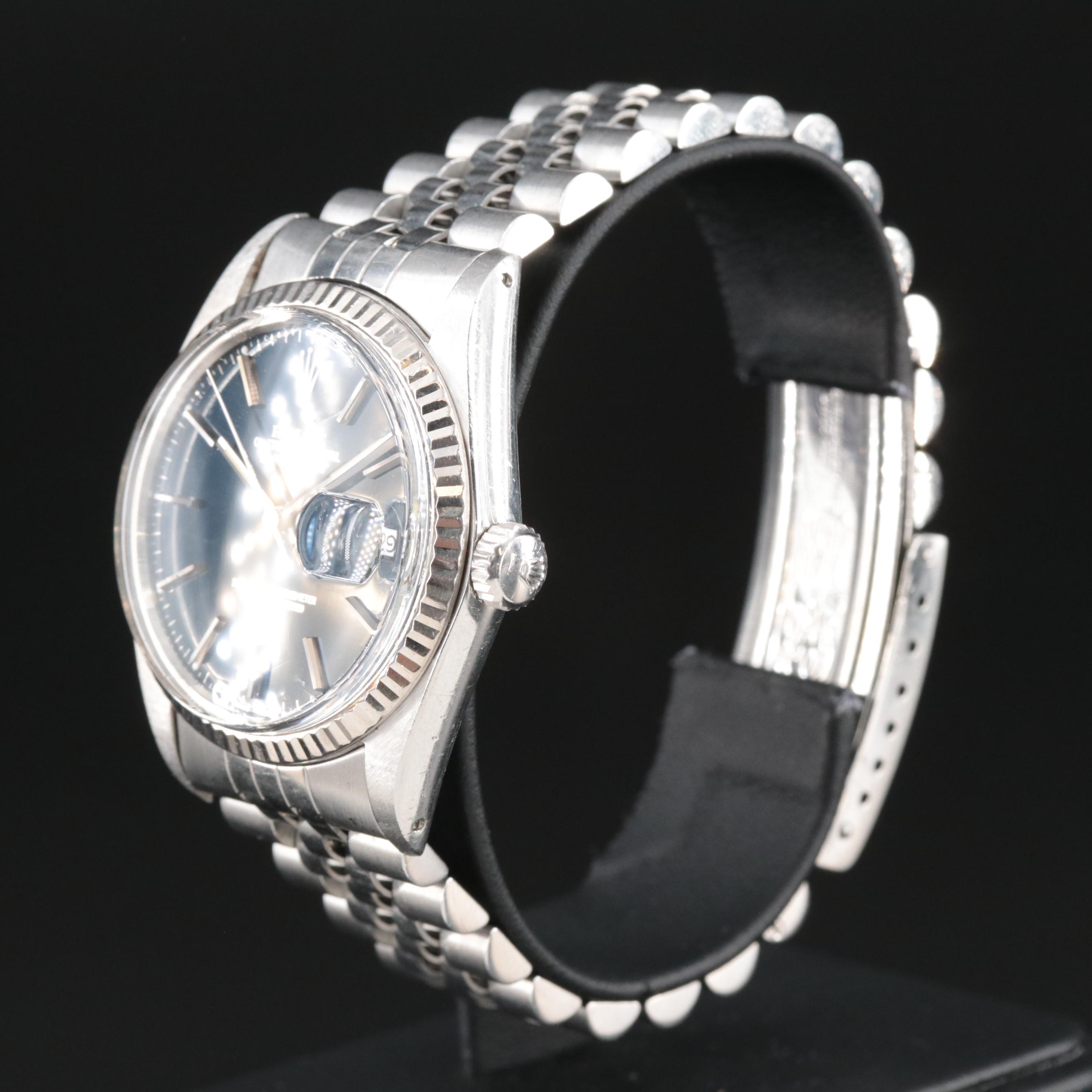 1983 Rolex Oyster Perpetual Datejust Stainless Steel Watch