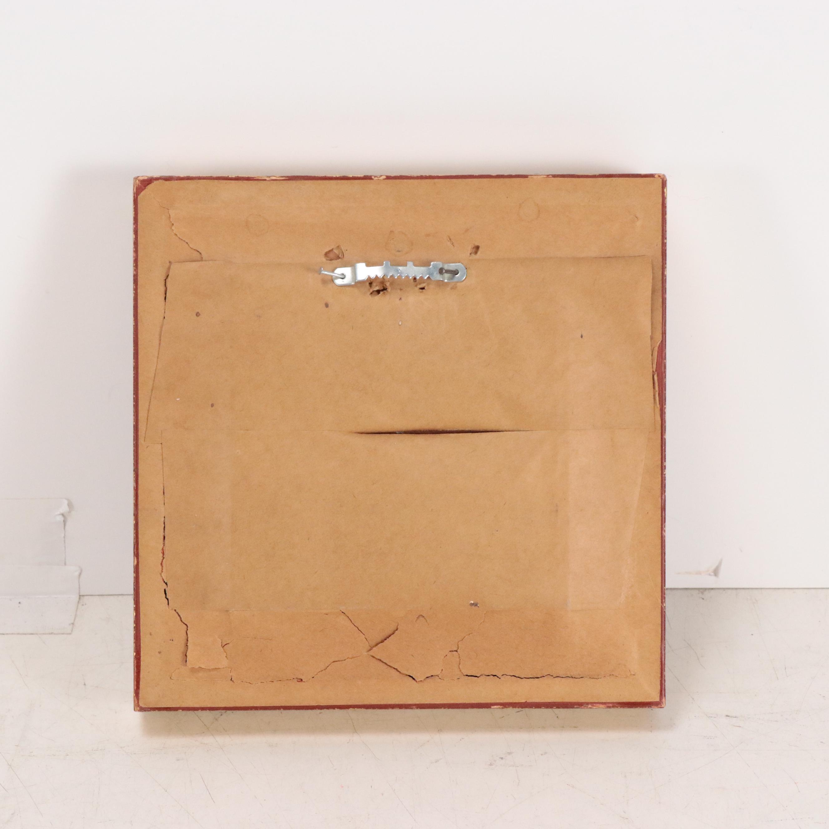 Frank Whipple Oil Painting of Two Figures Wading in the Sea