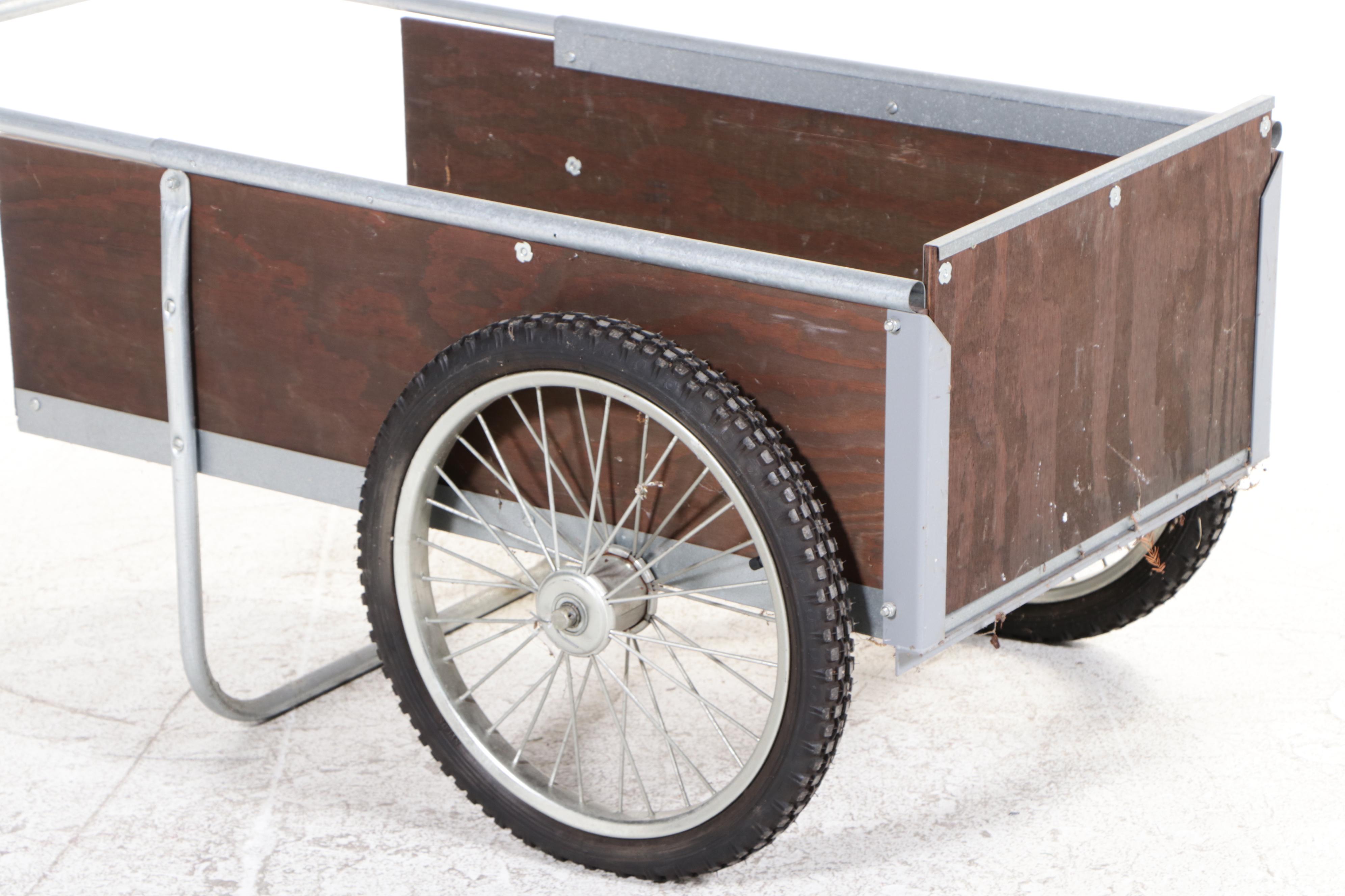 Wooden Panel Yard Cart
