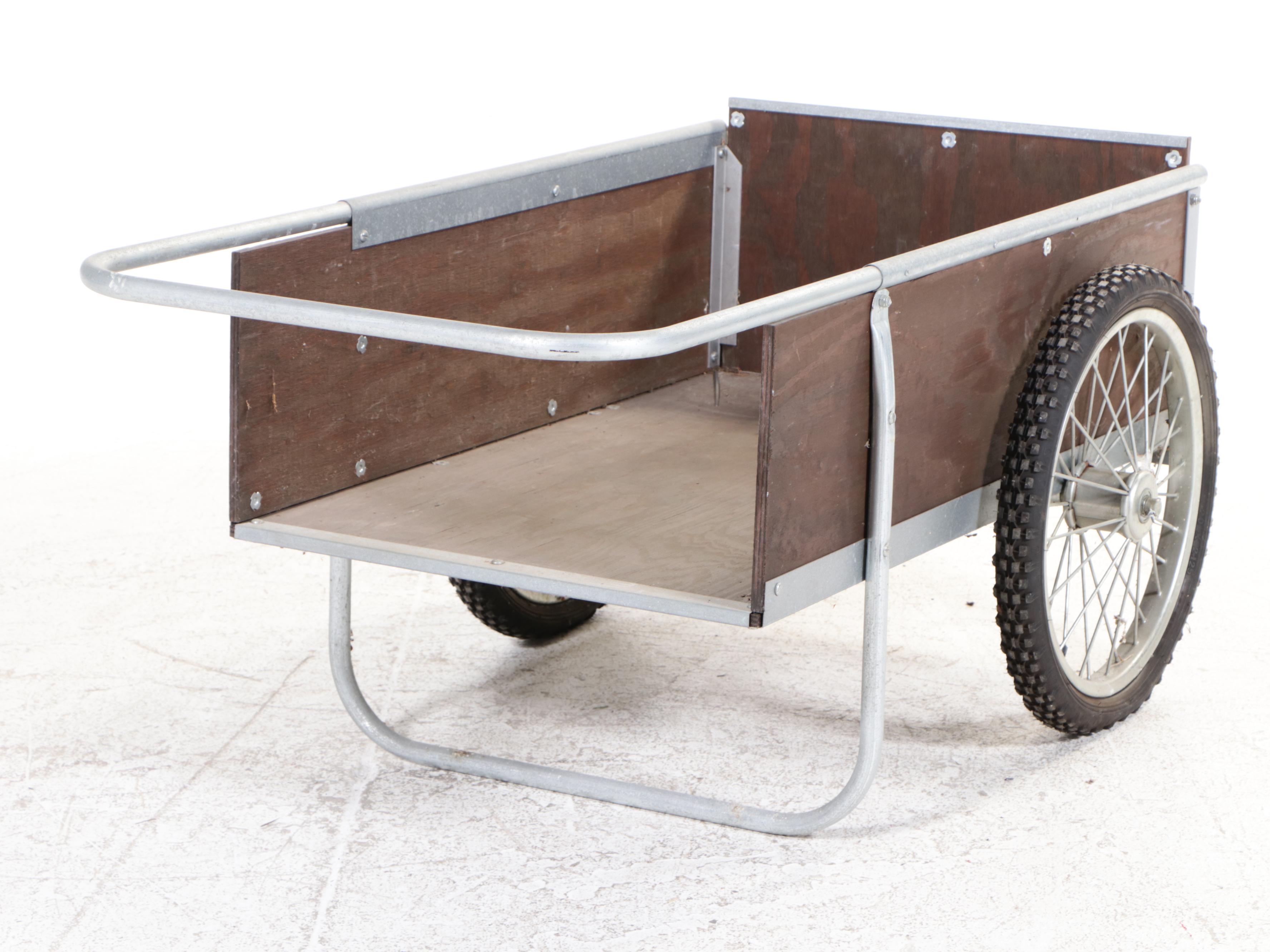 Wooden Panel Yard Cart