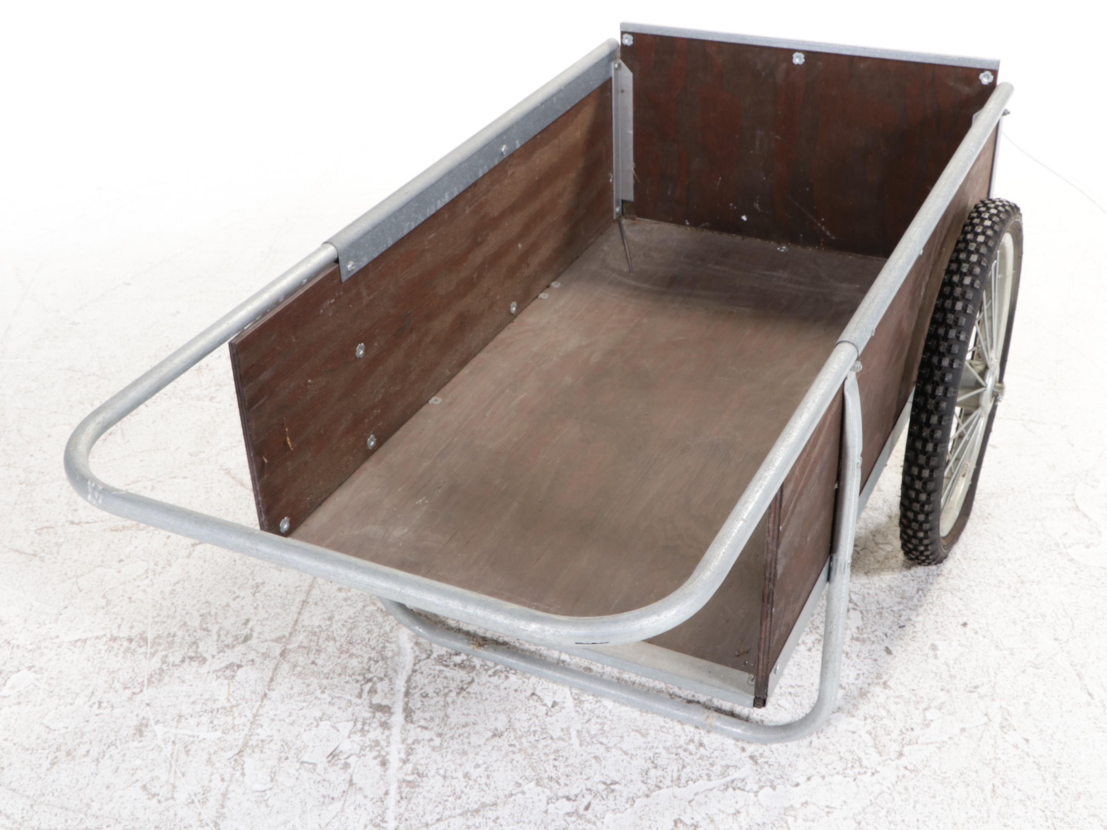 Wooden Panel Yard Cart
