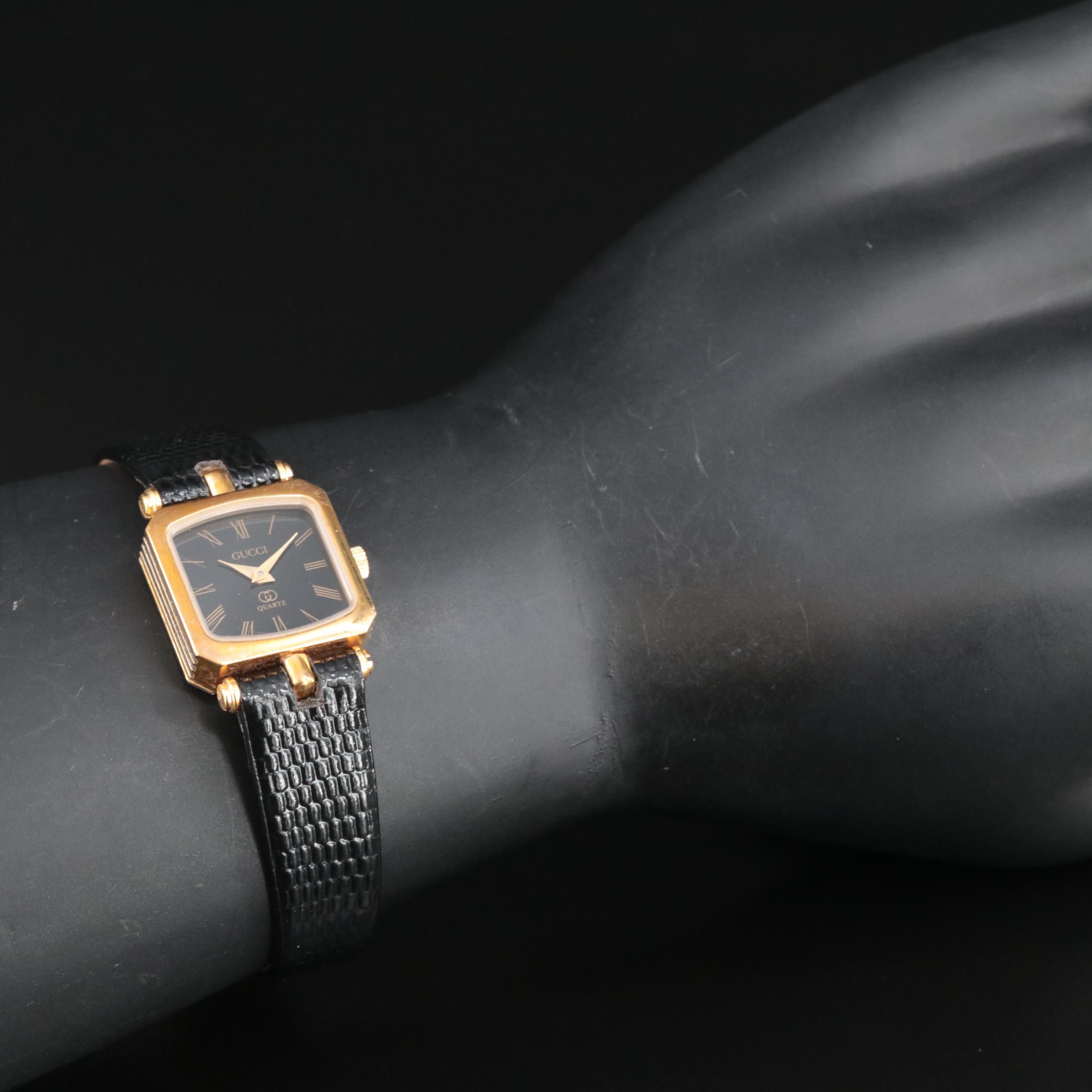 Gucci Swiss-Made, Gold-Tone Quartz Watch