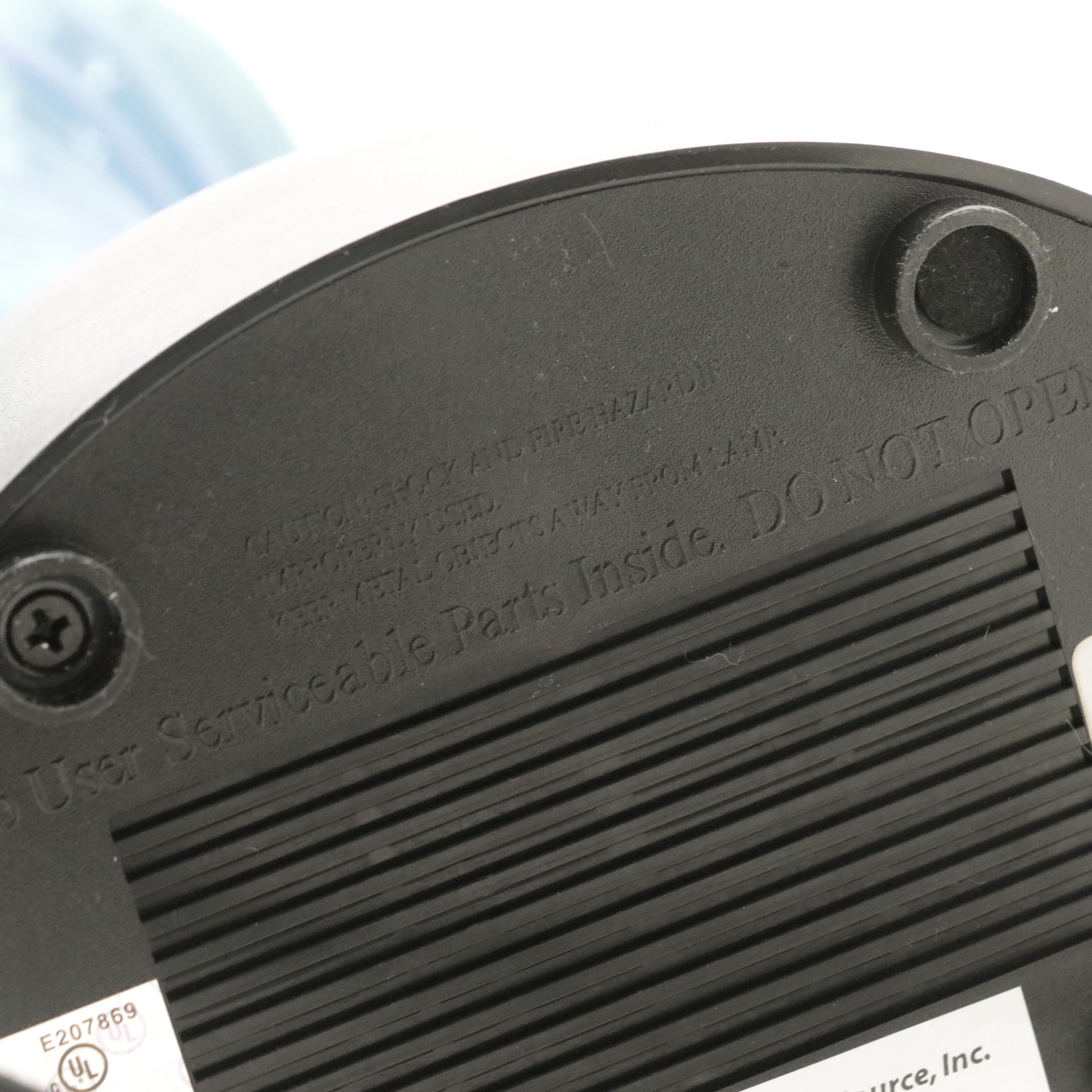 LumiSource Glass Plasma Sculptural Novelty Lamps