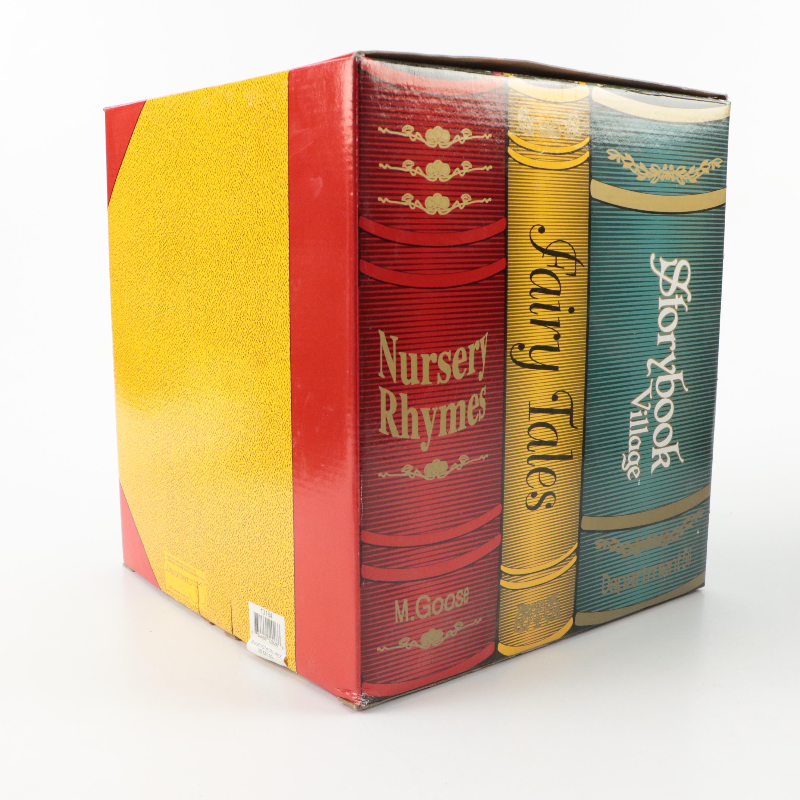 Dept. 56 Porcelain "Storybook Village" Nursery Rhyme Illuminated Buildings