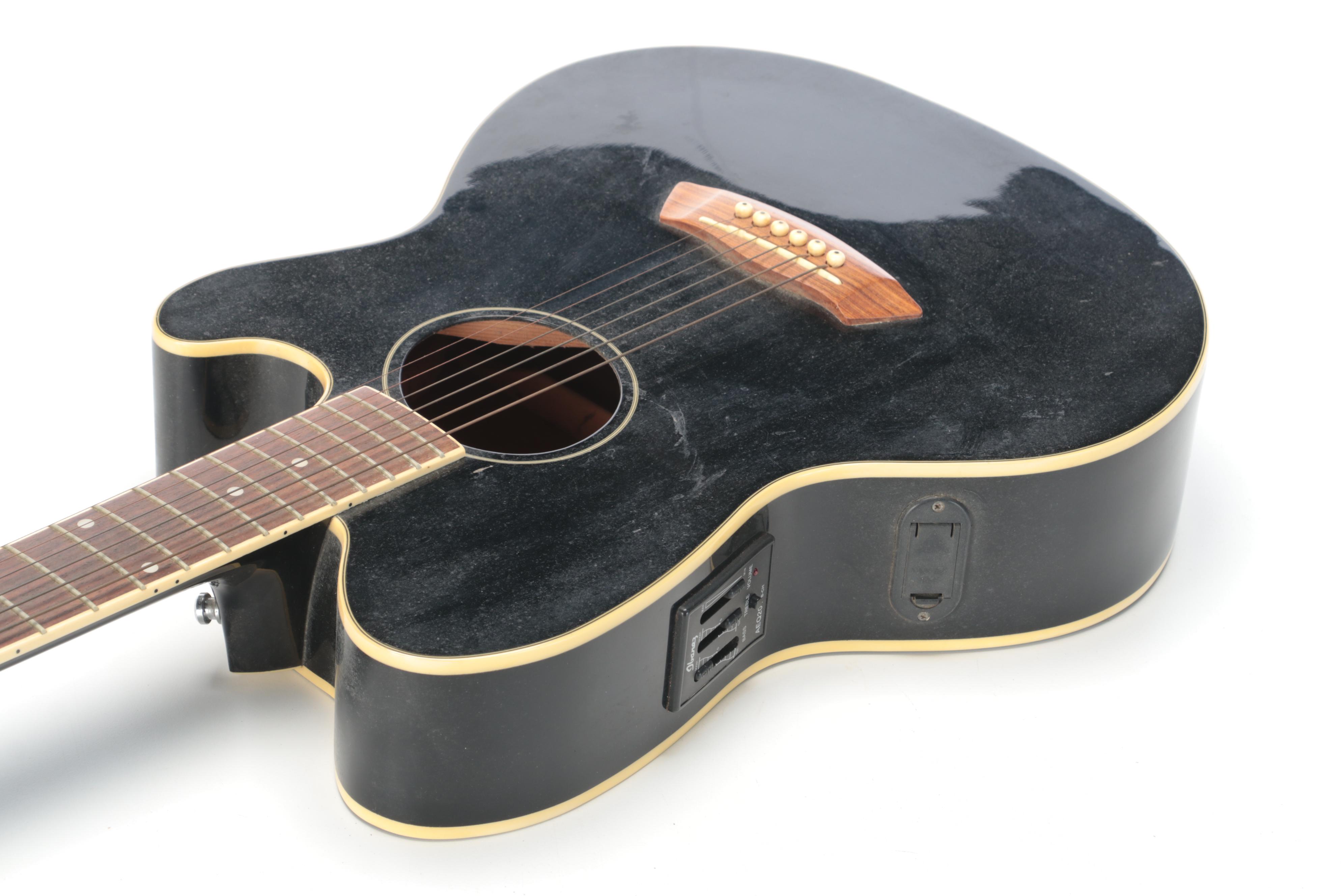 Ibanez Talman Inter City Acoustic Guitar with Pickup, Stand and More