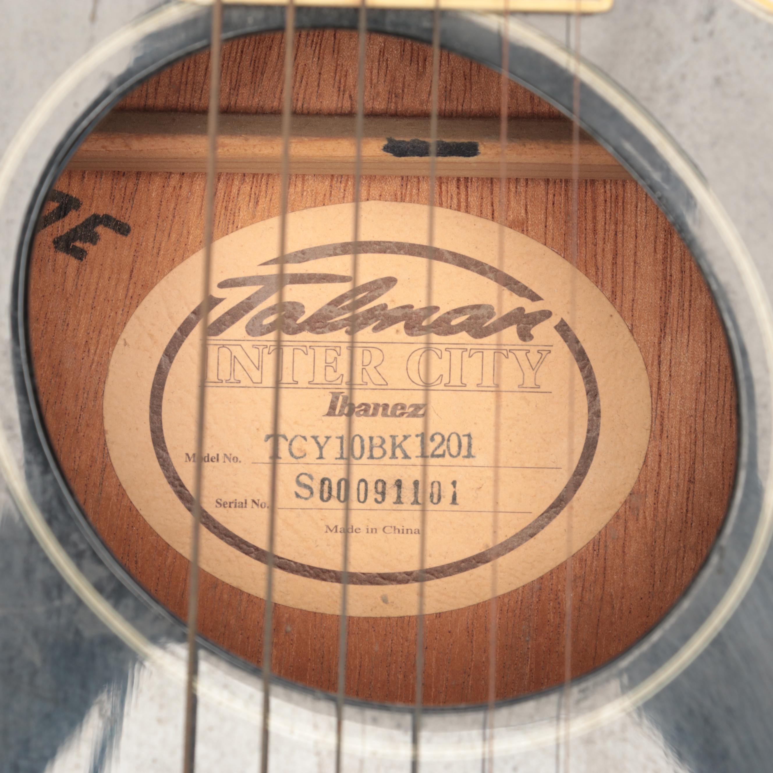 Ibanez Talman Inter City Acoustic Guitar with Pickup, Stand and More