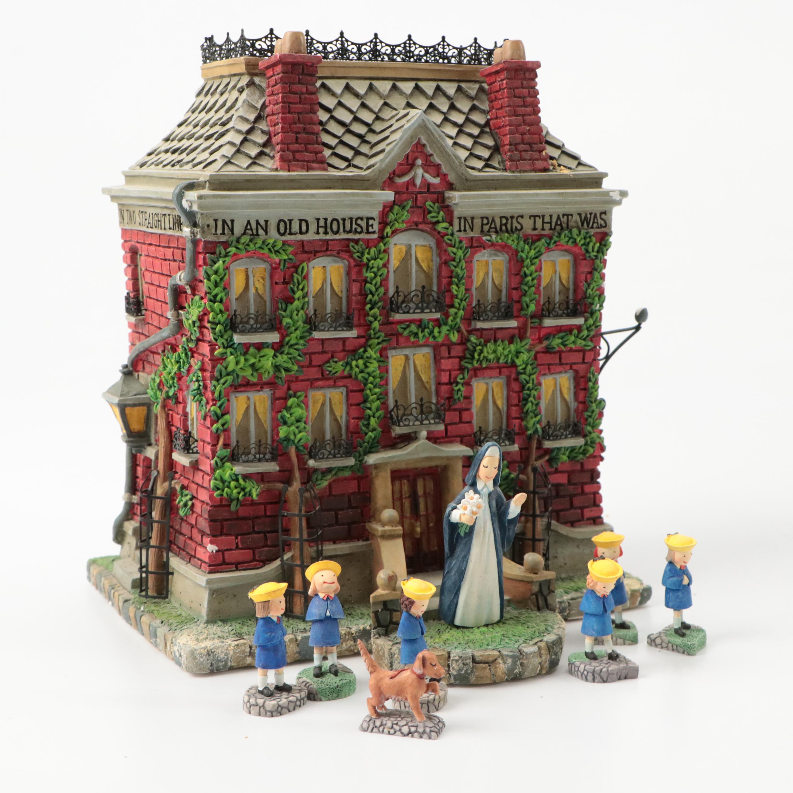 Dept. 56 Porcelain "Storybook Village" Nursery Rhyme Illuminated Buildings