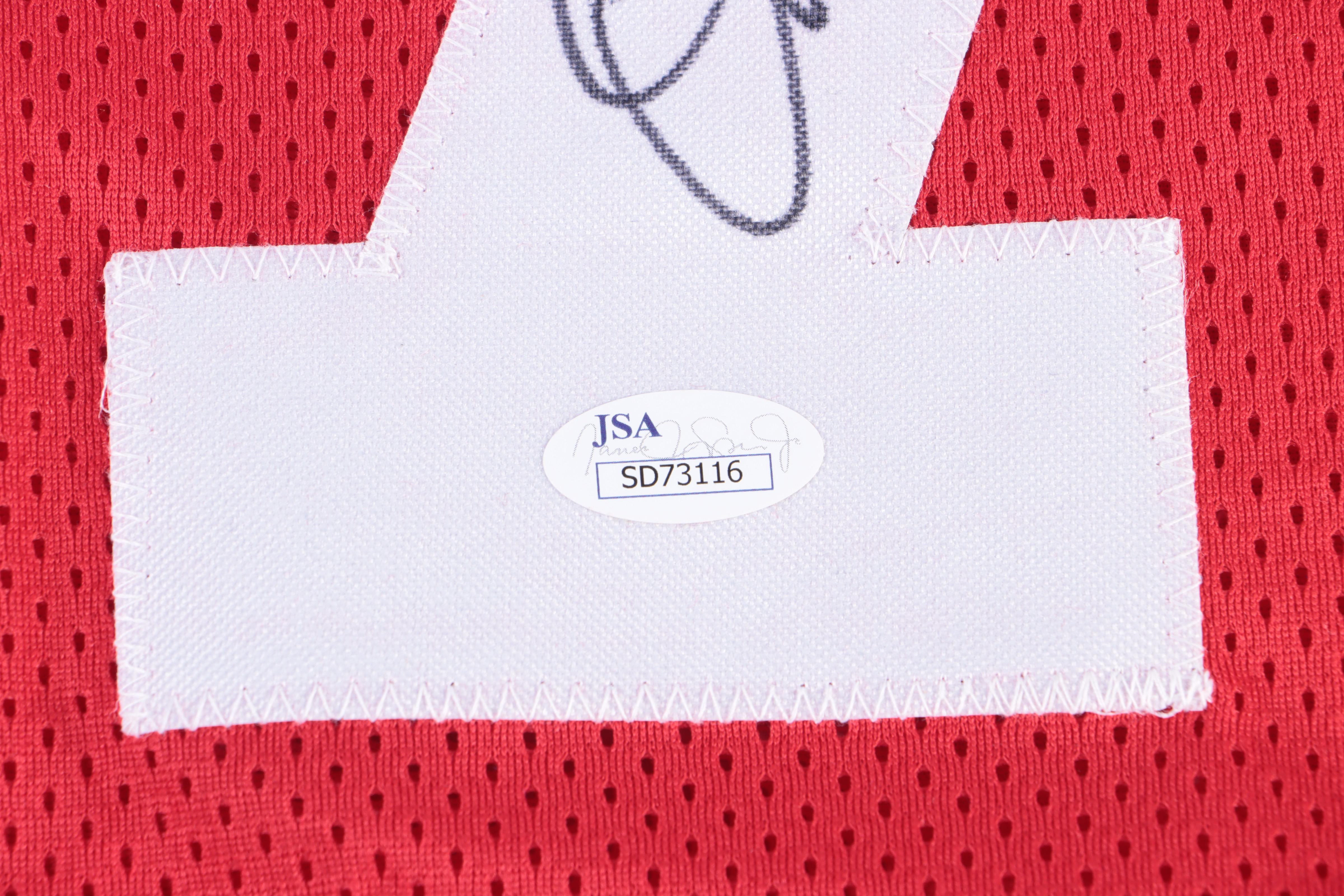 Dwayne Haskins Jr Signed Ohio State Buckeyes Stitched Football Jersey