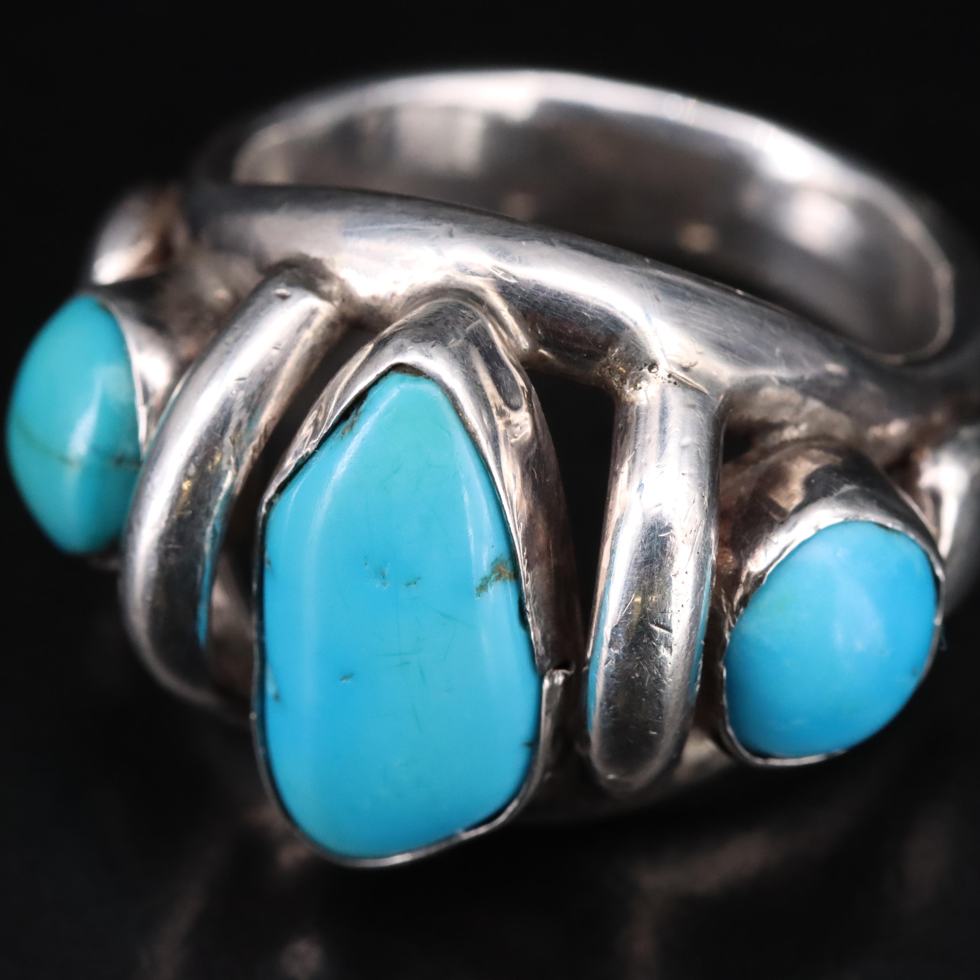 Sterling Turquoise Ring