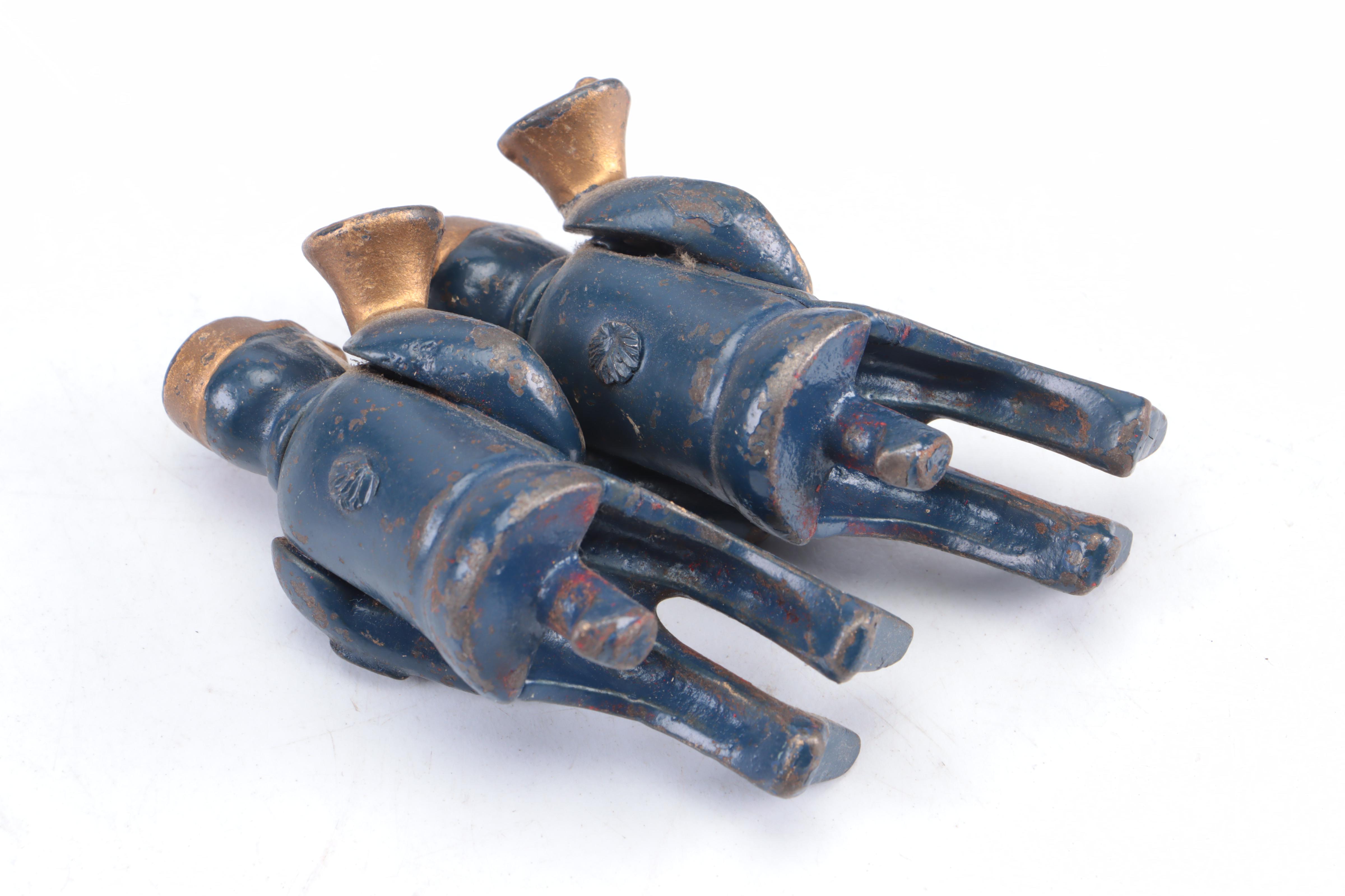 Painted Cast Iron Overland Circus Toy Wagons