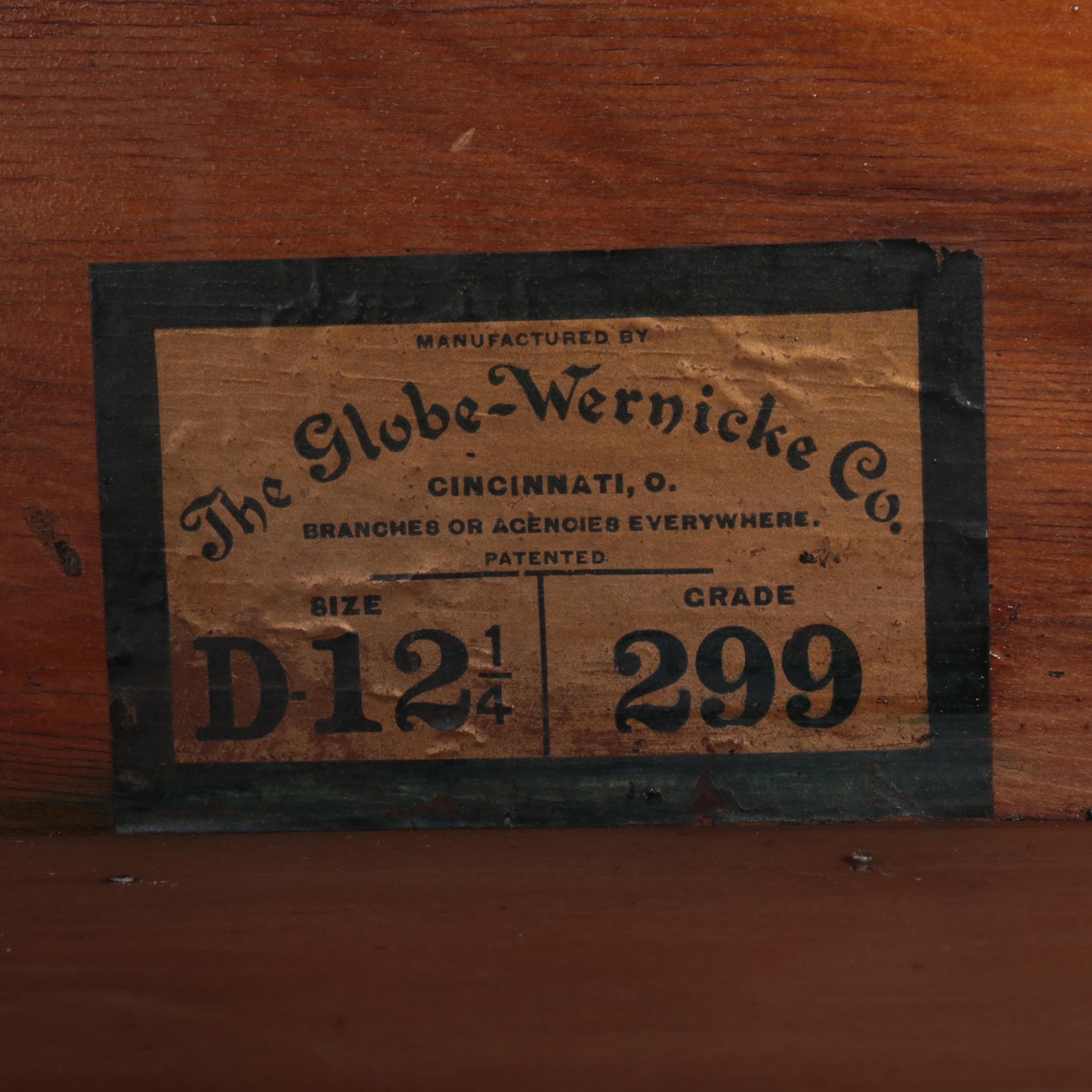 The GlobeWernicke Co. Oak FourStack Barrister's Bookcase, Early 20th