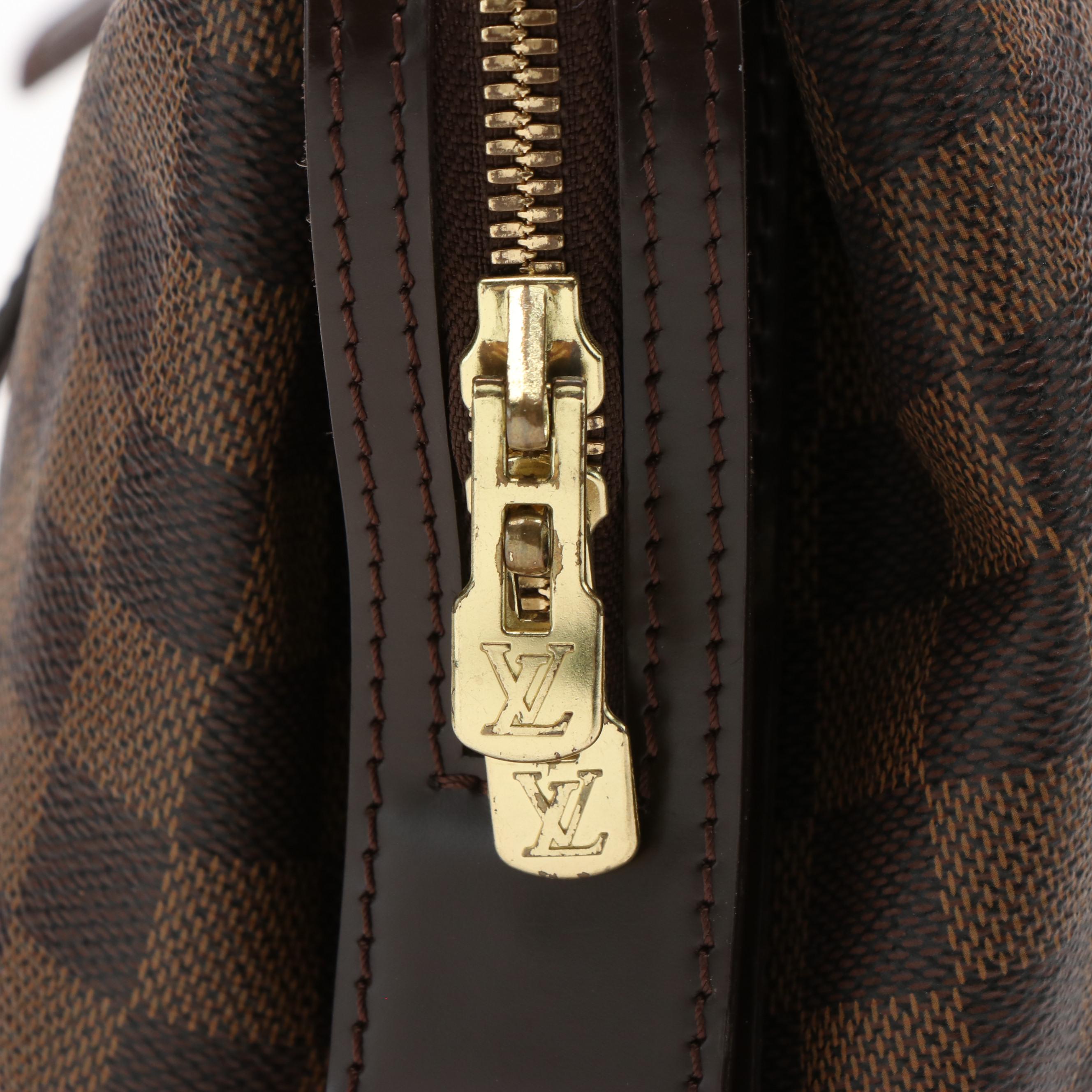 Louis Vuitton Damier Ebene Canvas Tote Bag