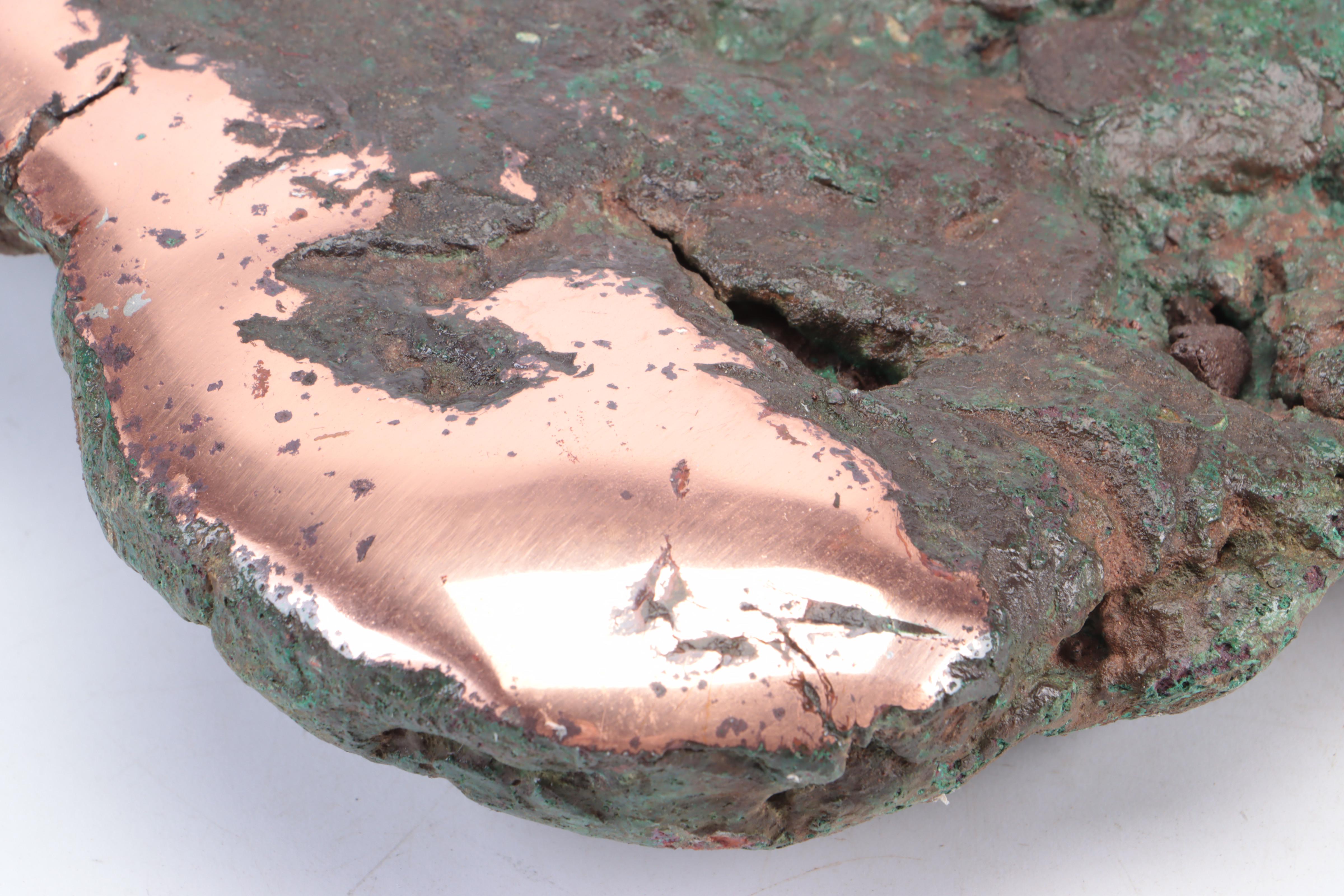 Large Native Copper Nugget in Matrix