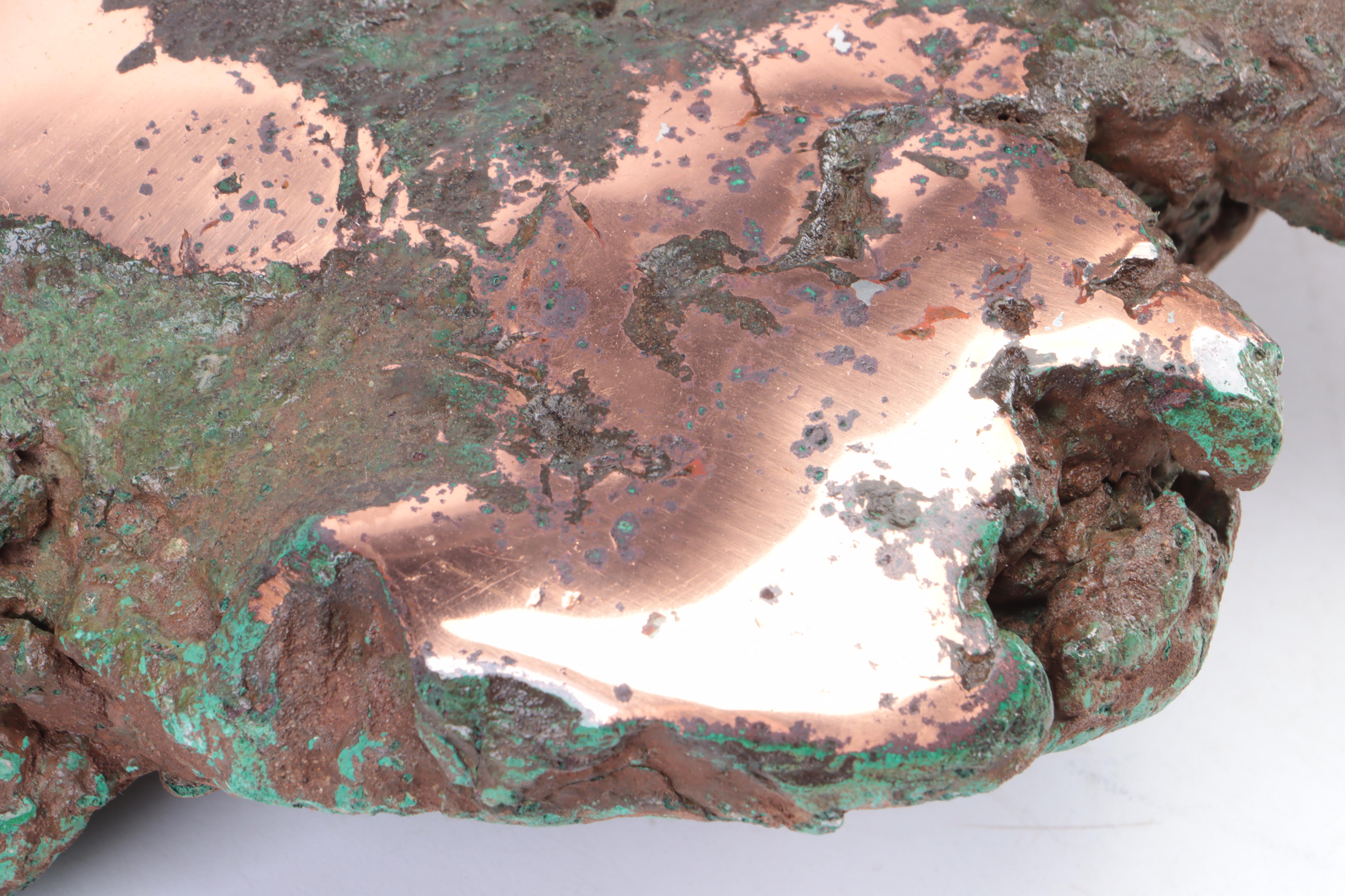 Large Native Copper Nugget in Matrix
