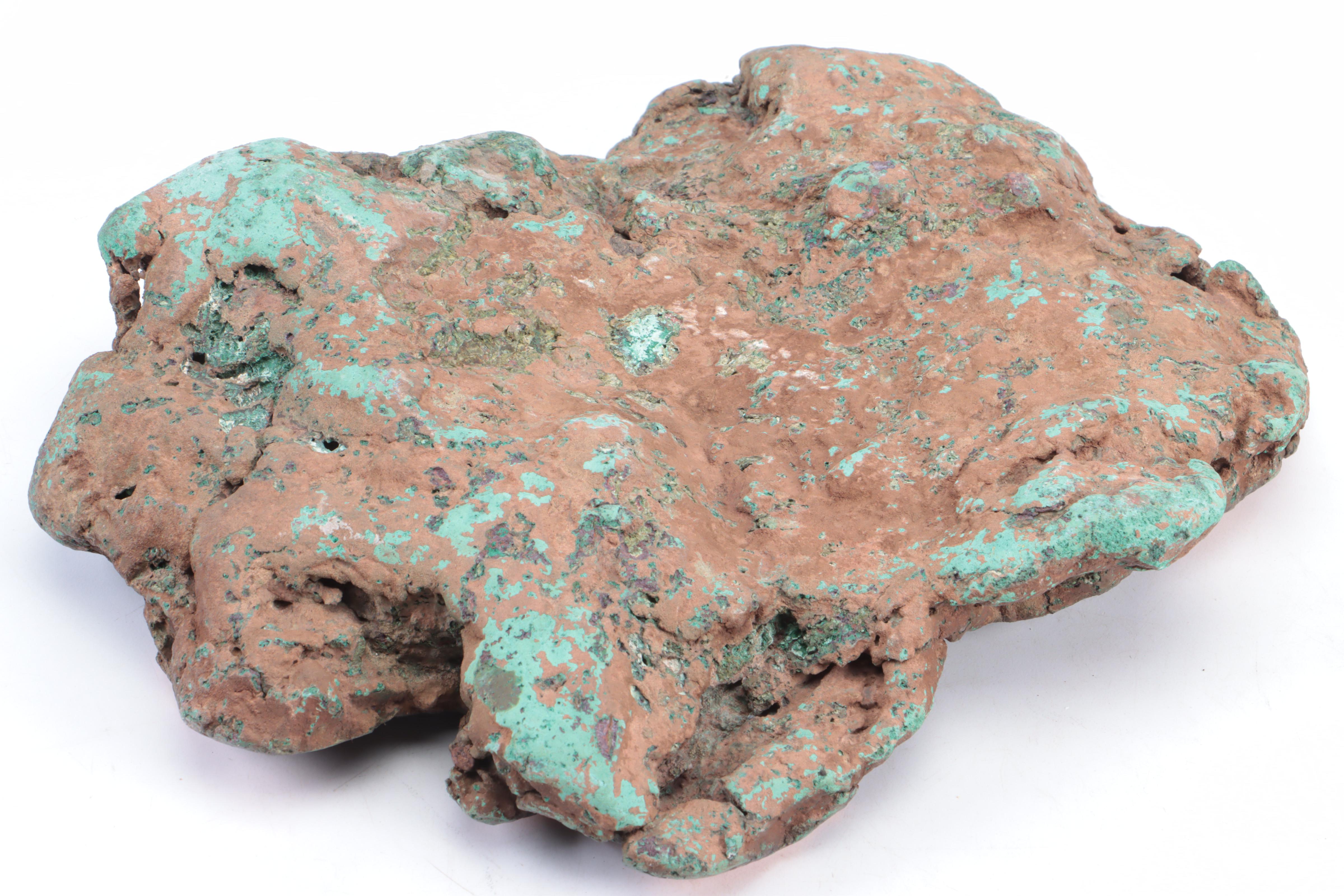 Large Native Copper Nugget in Matrix