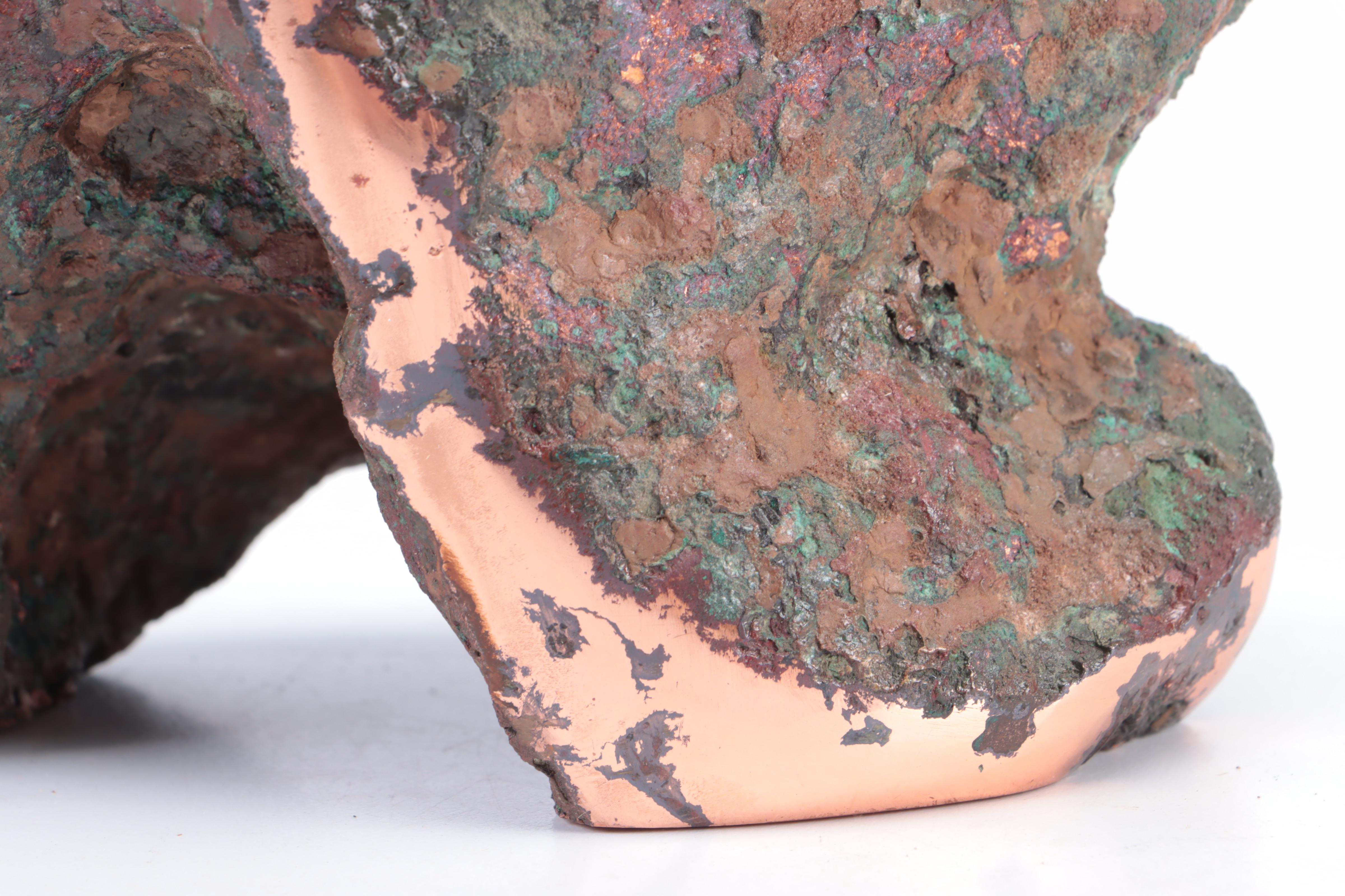 Large Native Copper Nugget in Matrix