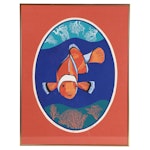 Hammonds Serigraph "Clown Fish," 1998