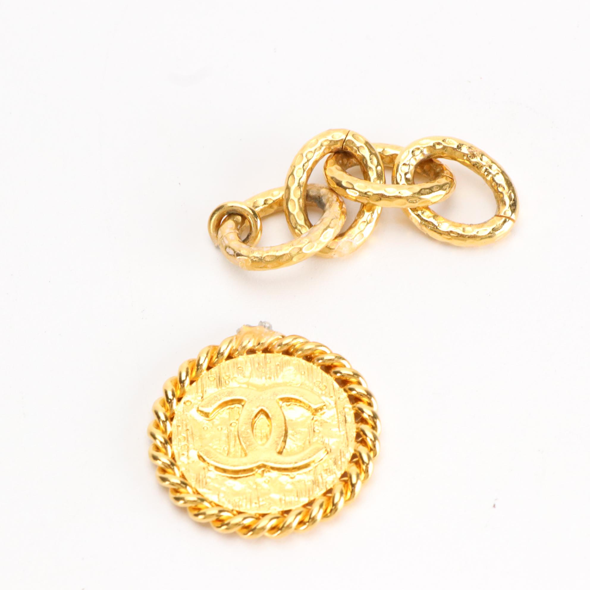 Chanel Medallion Tote in Black Quilted Patent Leather