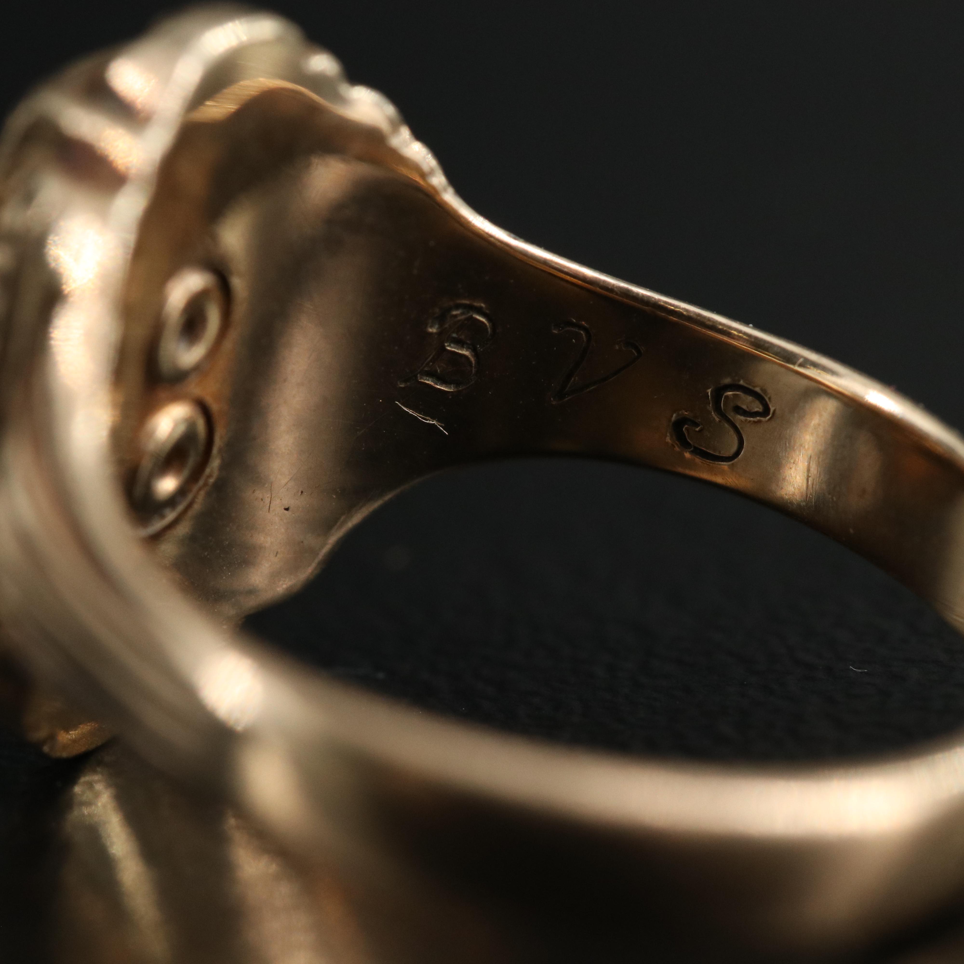 Coleman Black Hills Gold and Class Rings in 10K