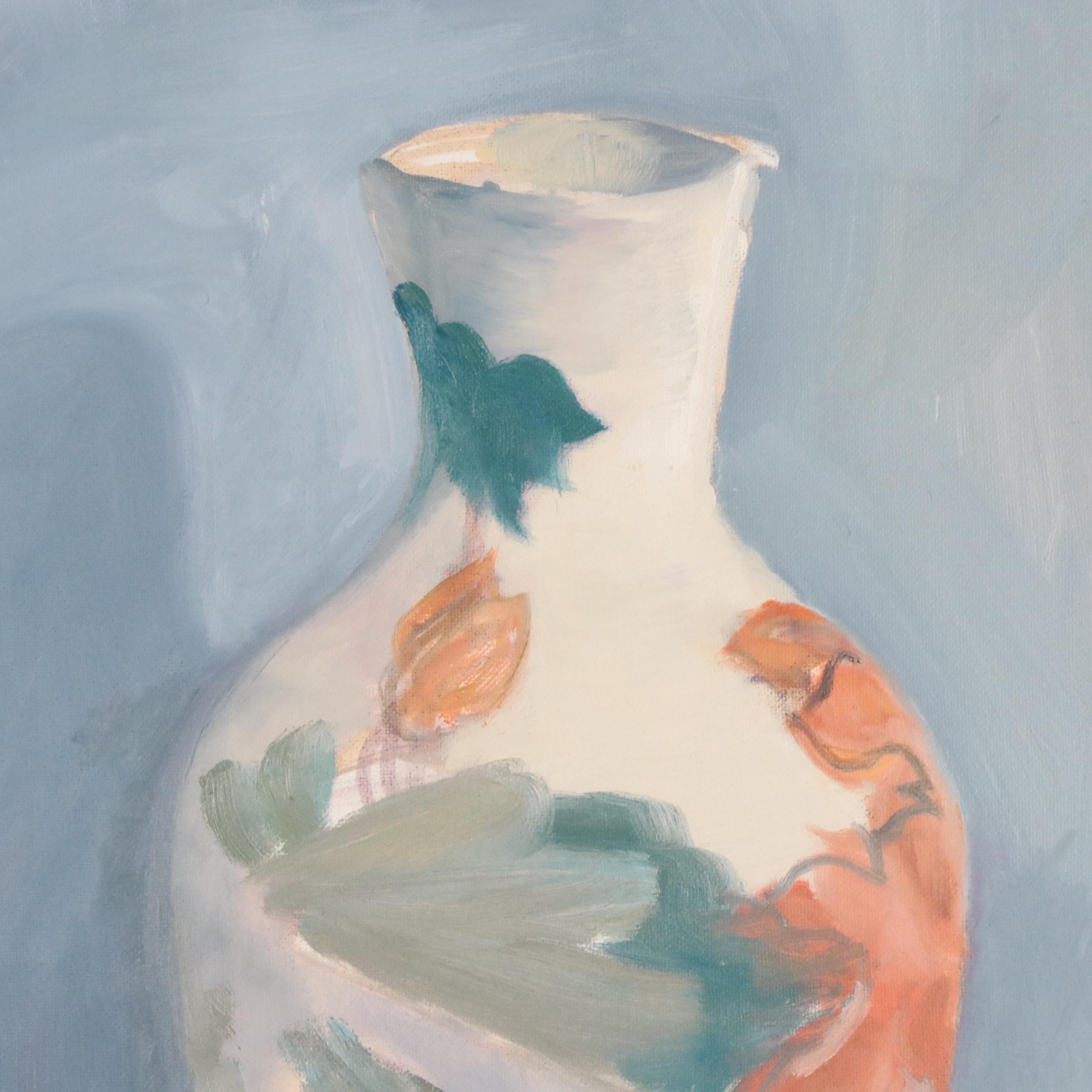Mai Hoffer Still Life Oil Painting, Mid-Late 20th Century