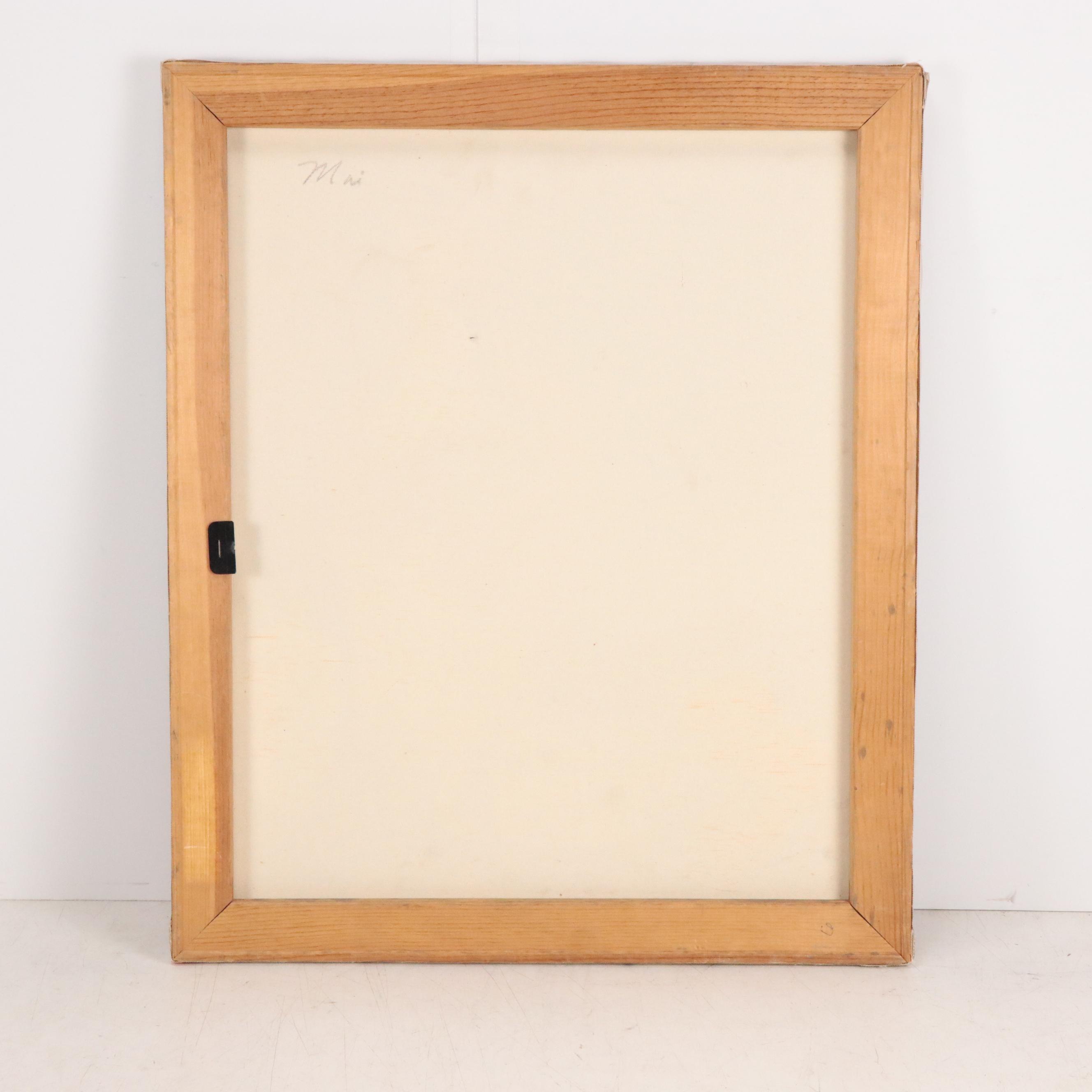 Mai Hoffer Still Life Oil Painting, Mid-Late 20th Century