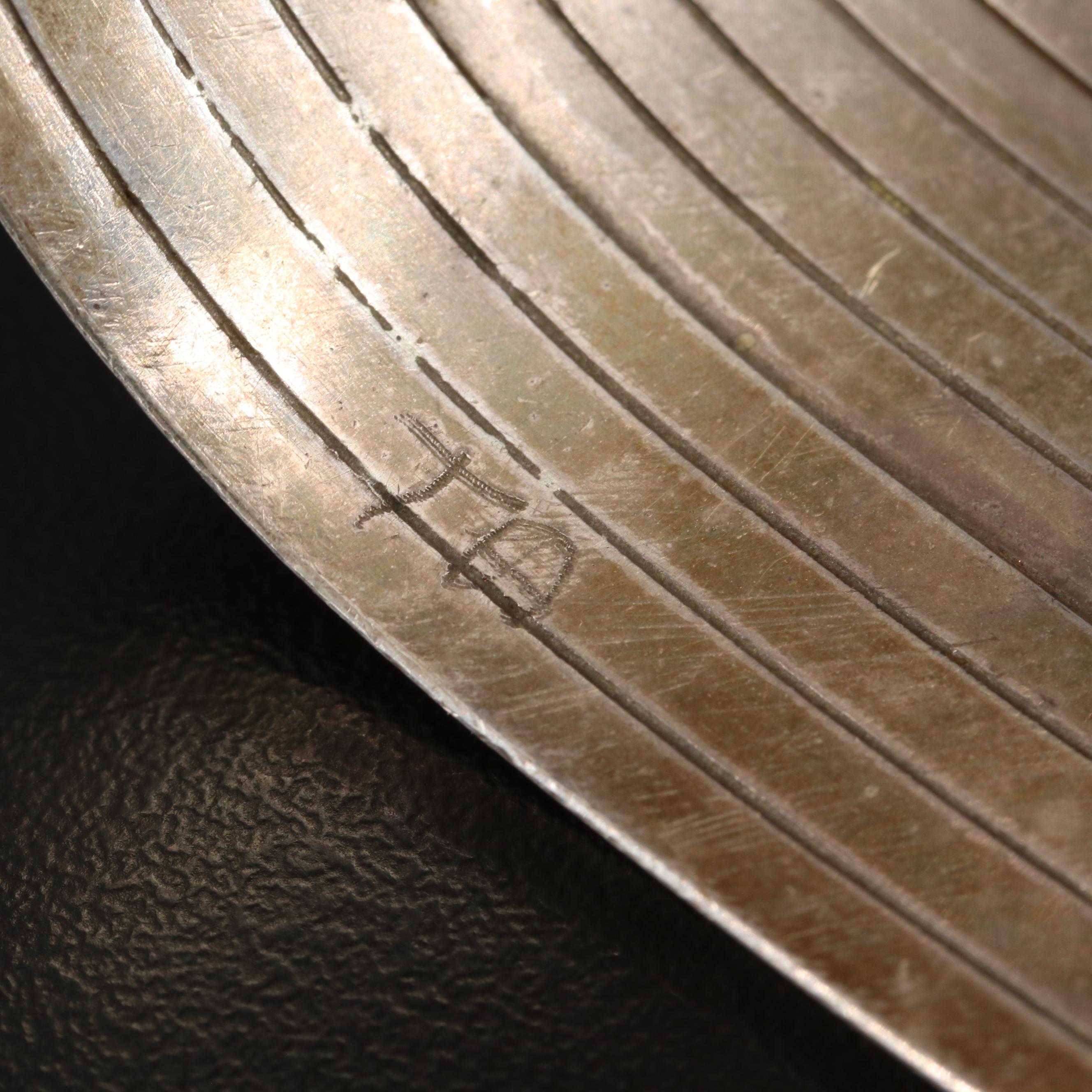 Signed Sterling Wide Cuff