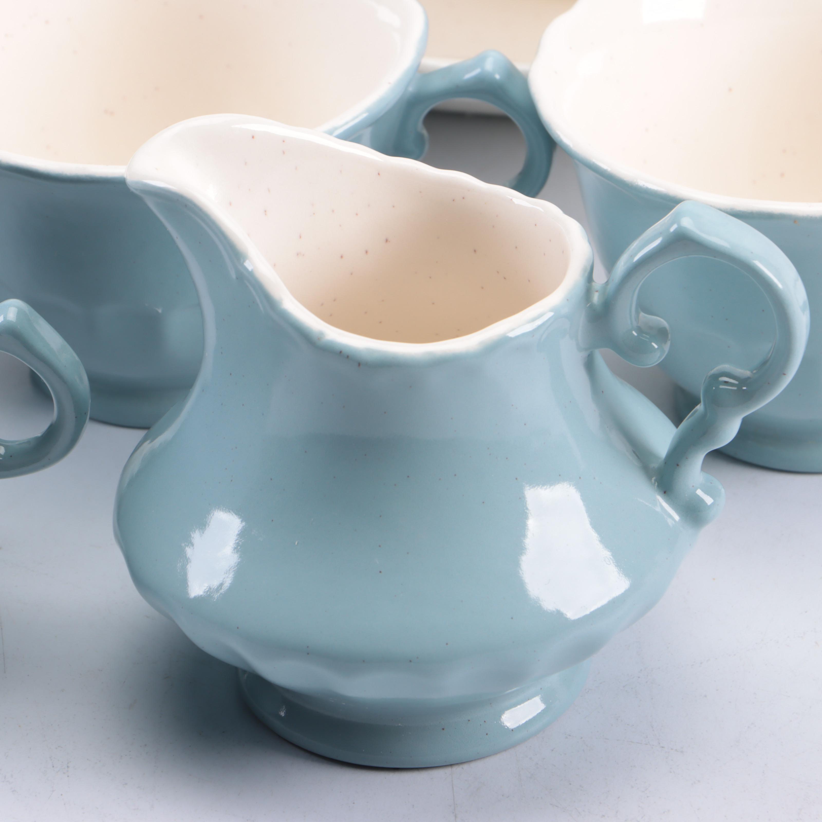 Metlox Vernon Ware "True Blue" Dinnerware