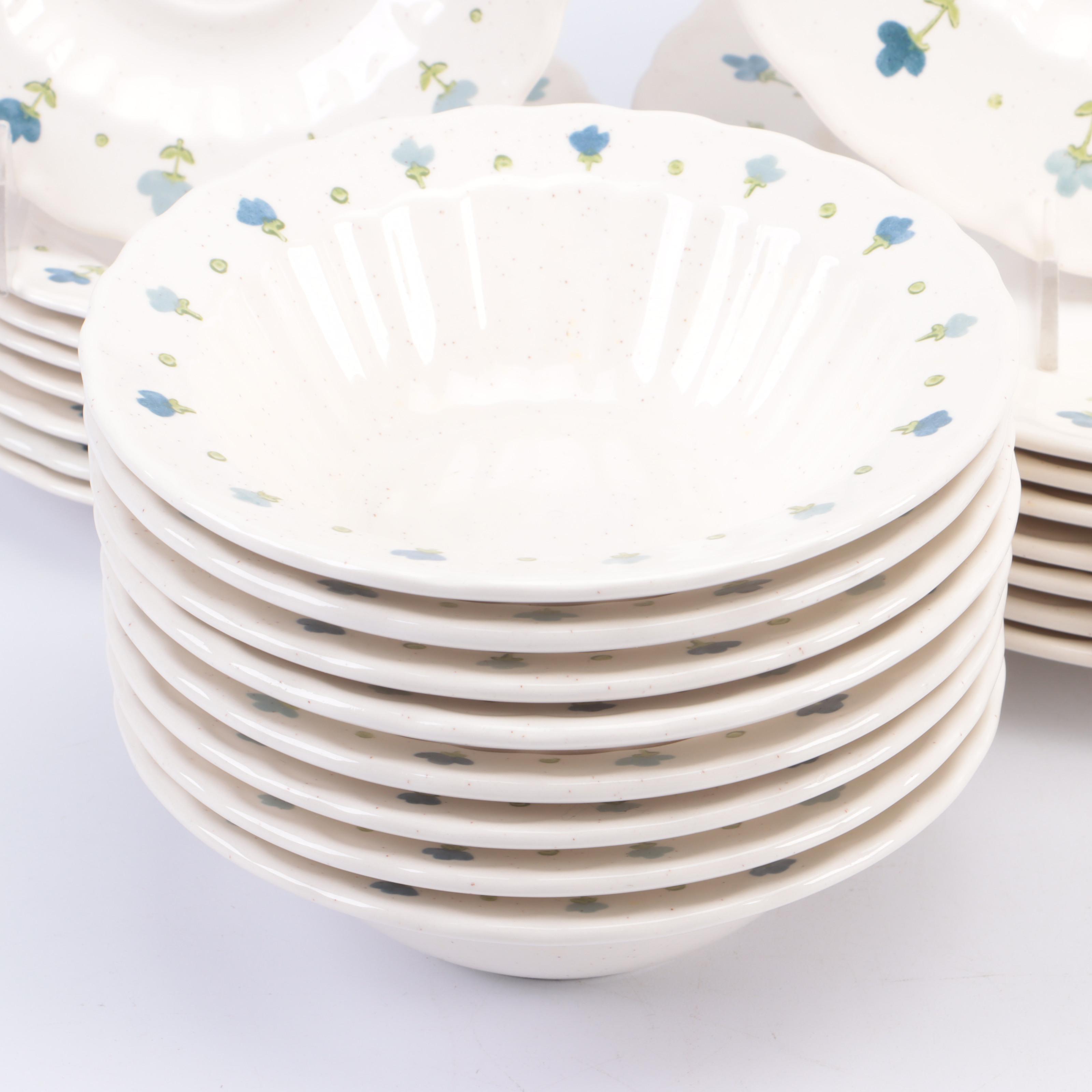 Metlox Vernon Ware "True Blue" Dinnerware